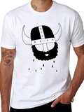 Viking Graphic Black T-Shirt