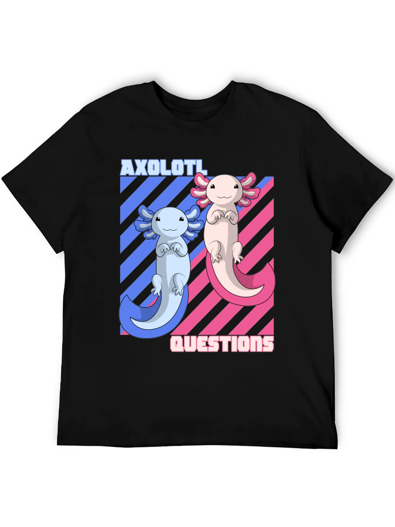 Axolotl Questions T-Shirt - Unisex Crew Neck