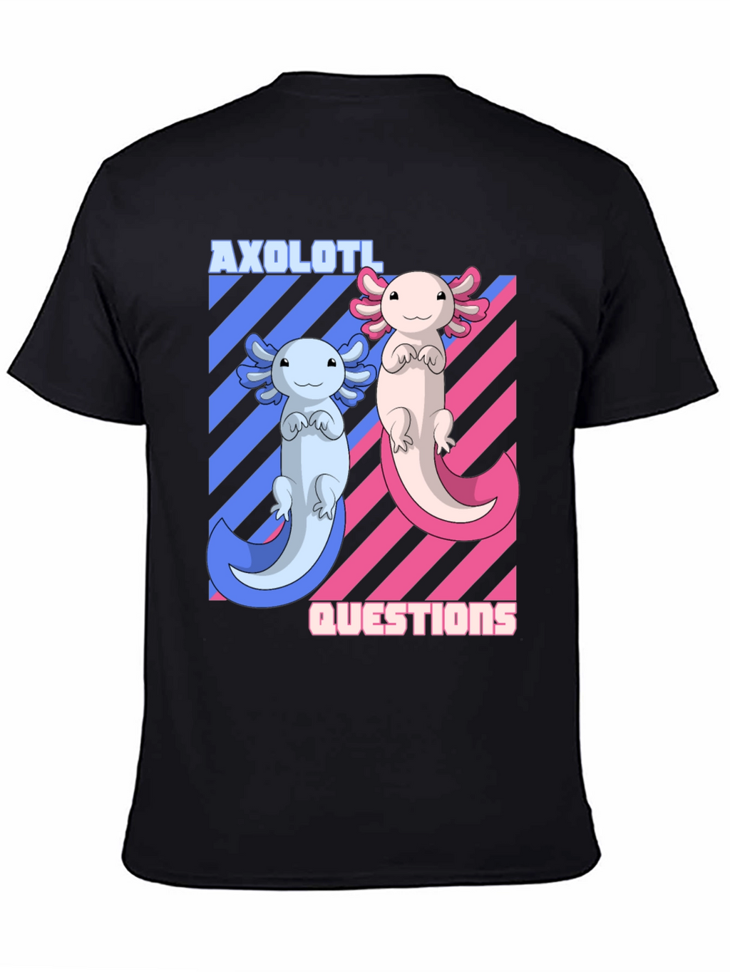Axolotl Questions T-Shirt - Unisex Crew Neck
