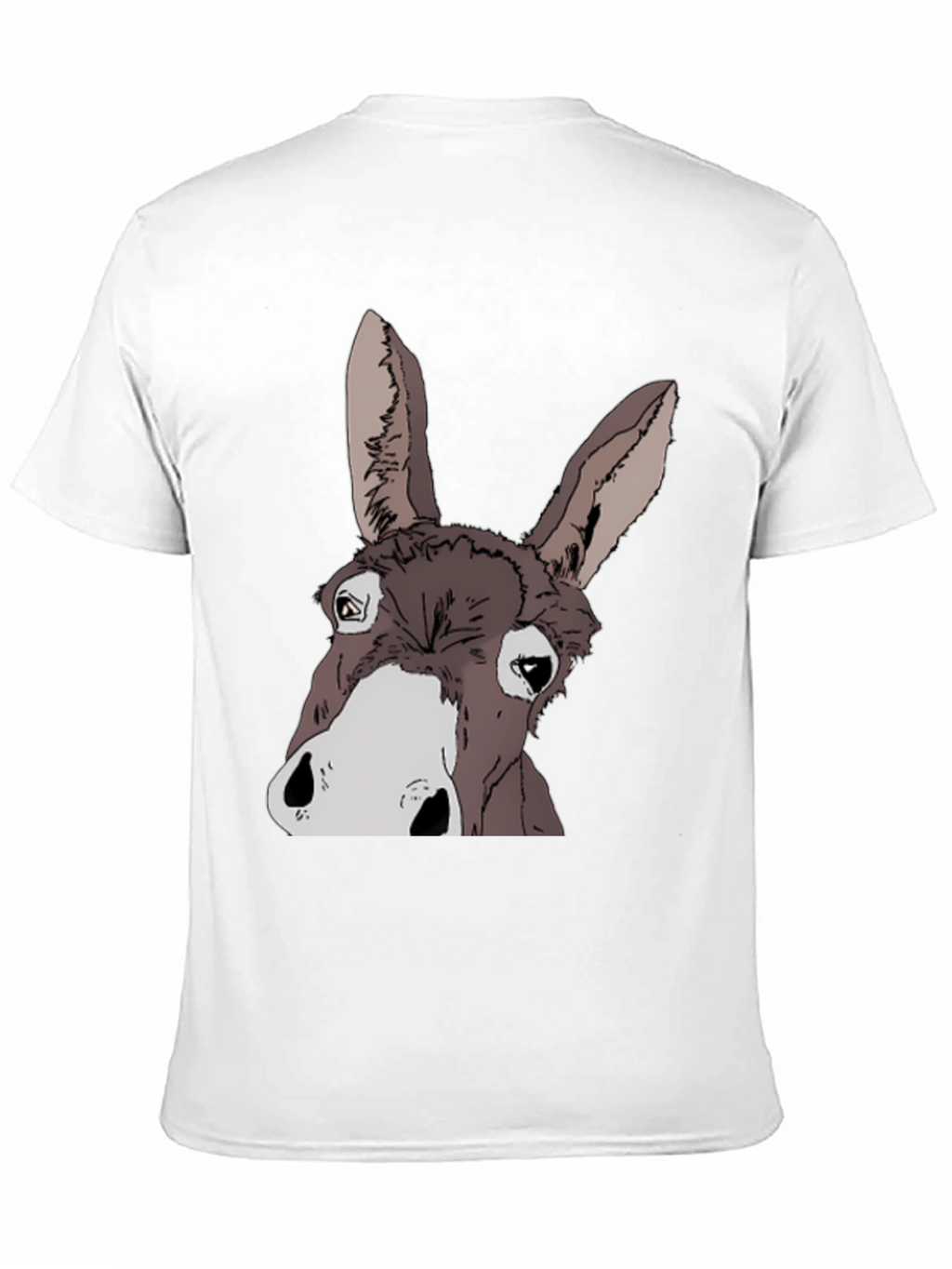 Funny Donkey Graphic T-Shirt - Black Cotton Tee
