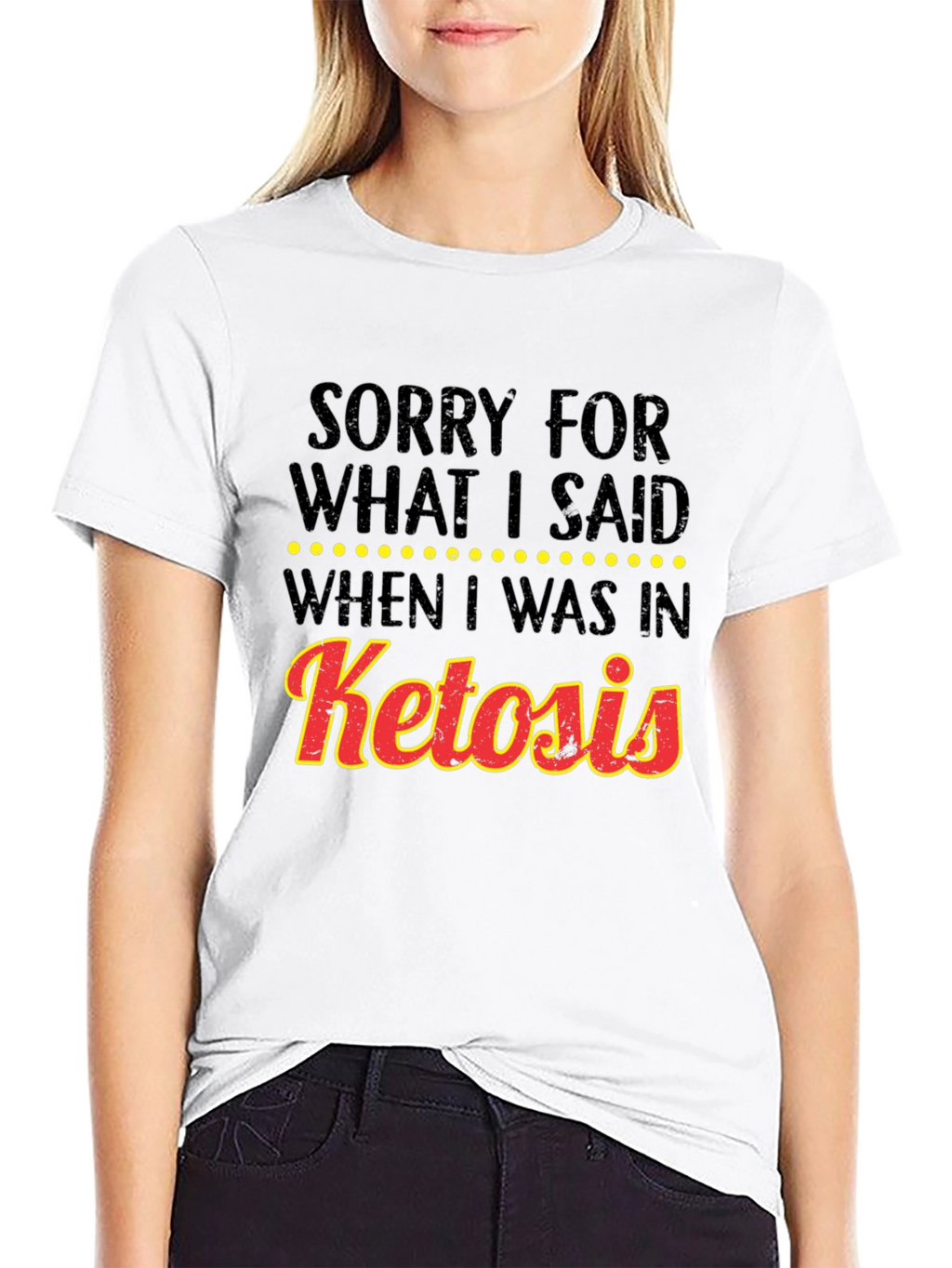 Ketosis Apology Graphic Tee