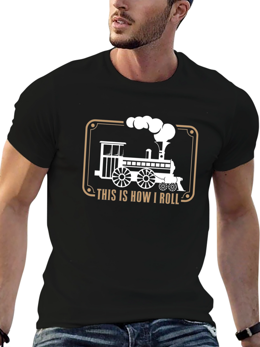 This is How I Roll Steam Train T-Shirt