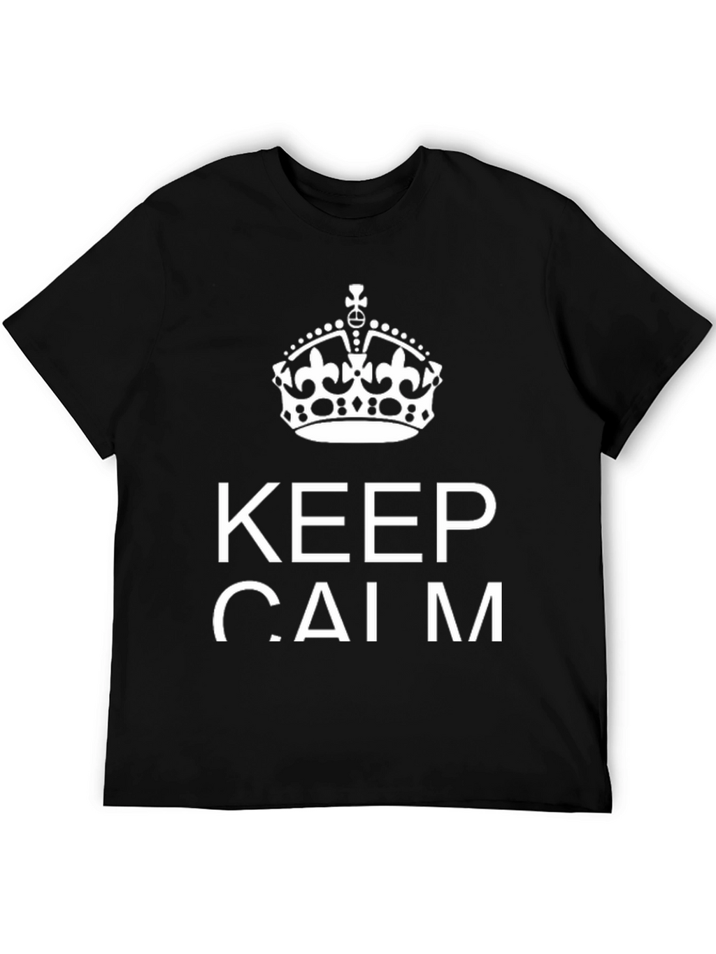 Keep Calm T-Shirt - Graphic Print