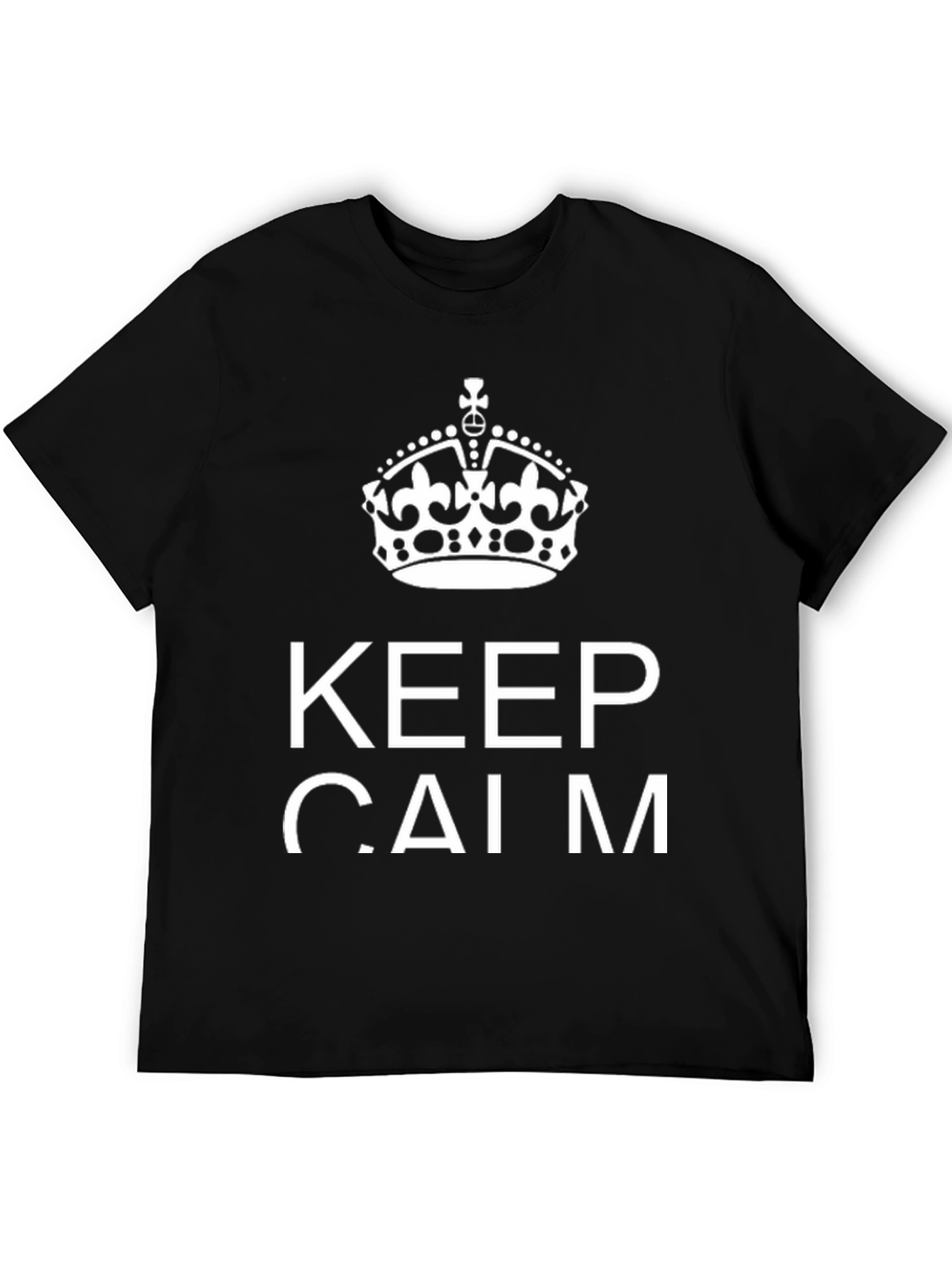 Keep Calm T-Shirt - Graphic Print