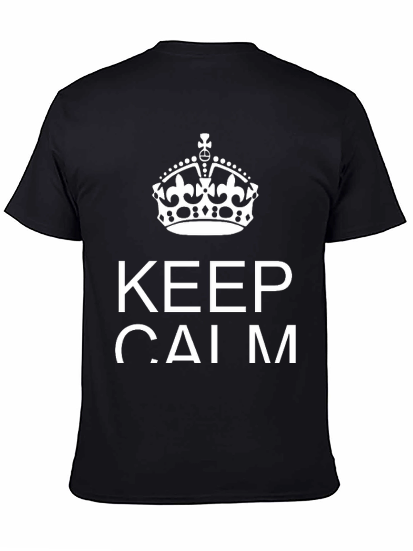 Keep Calm T-Shirt - Graphic Print
