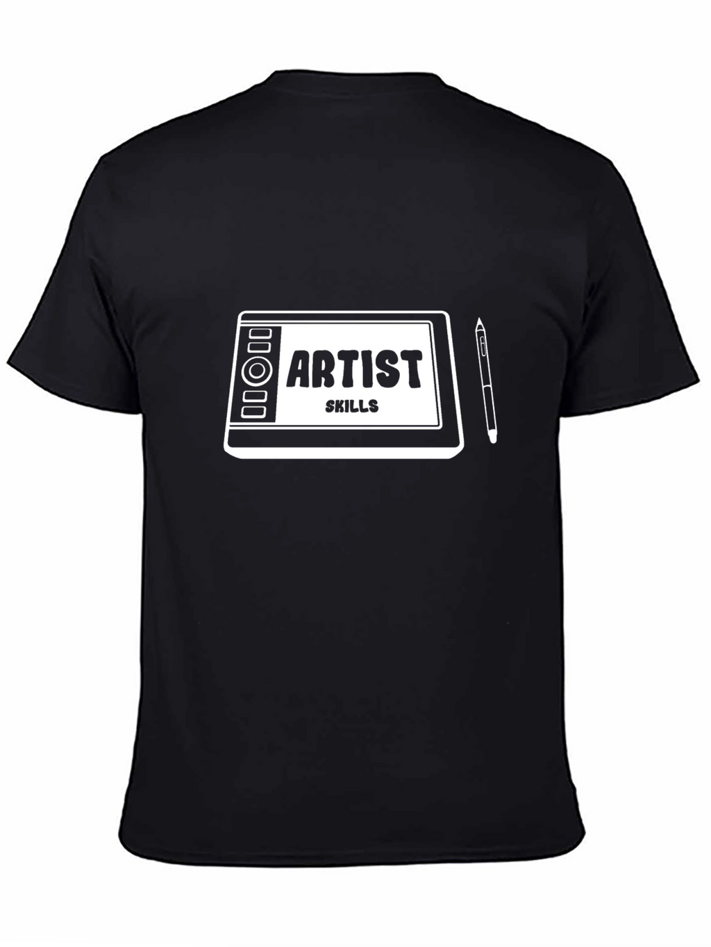 Artist Skills Graphic T-Shirt - Black Cotton Tee