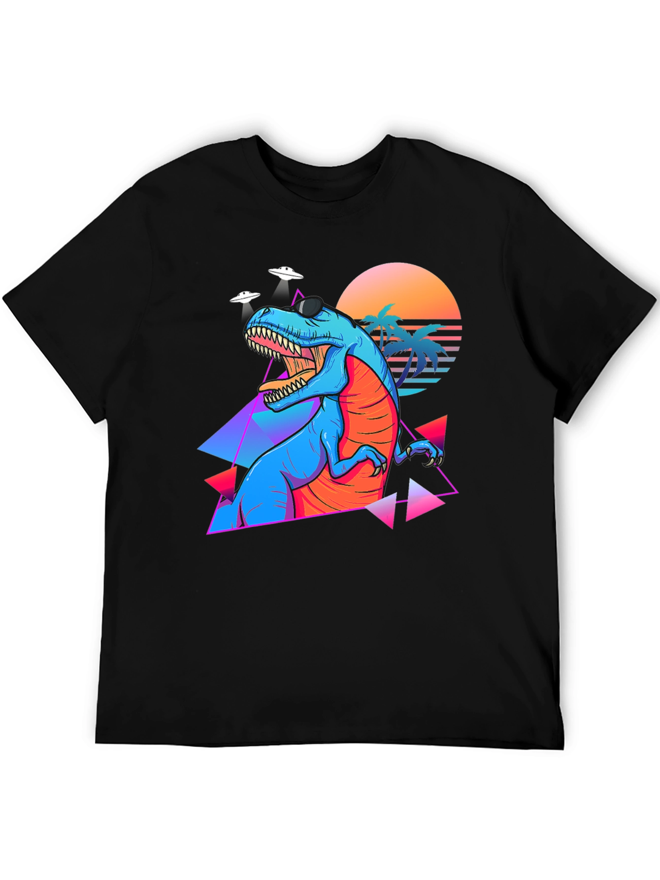 Retro Dinosaur Graphic Tee - Cool T-Rex Shirt