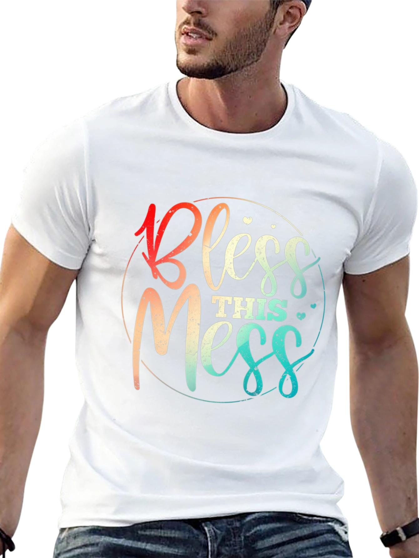 Bless This Mess Graphic Tee - Fun & Stylish