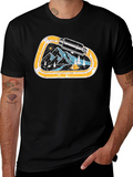 Mountain Carabiner Graphic Tee - Black