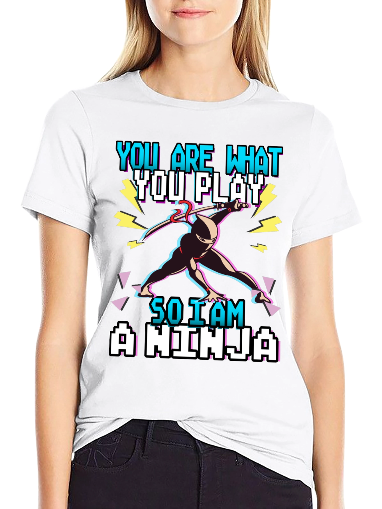 You Are What You Play - Gamer Ninja T-Shirt