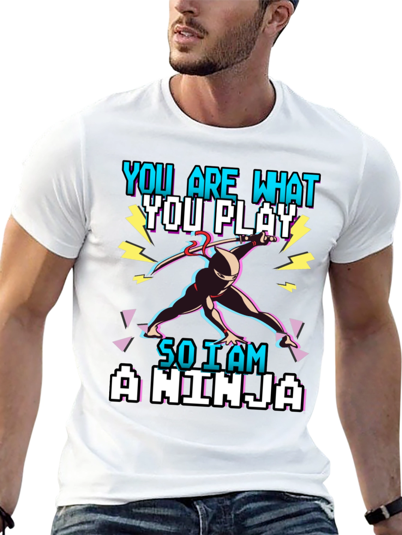You Are What You Play - Gamer Ninja T-Shirt
