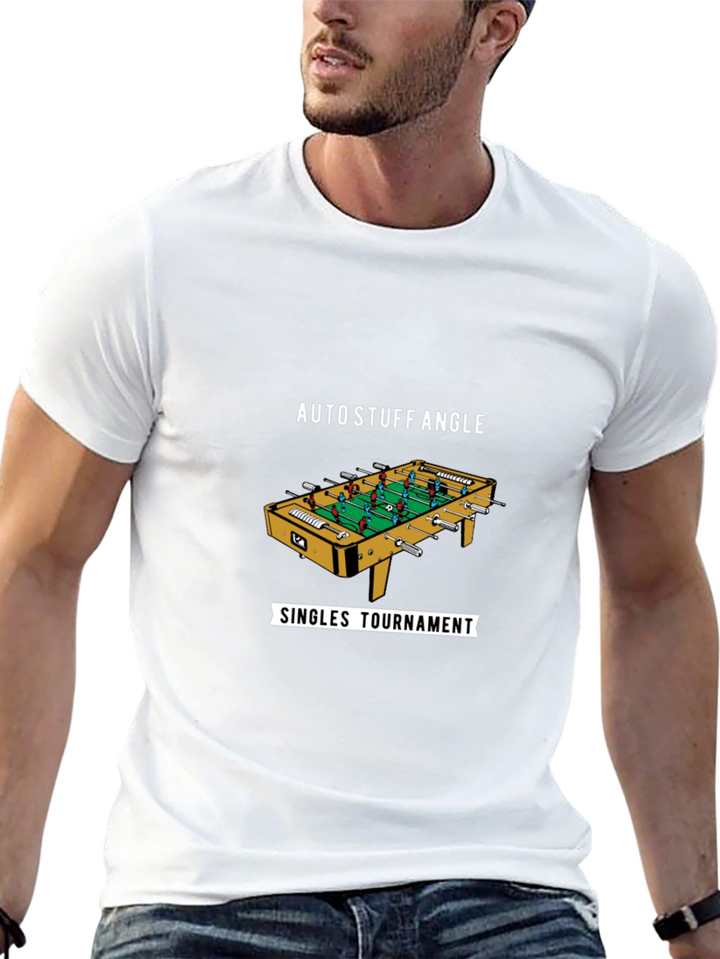 Foosball Singles Tournament Graphic Tee