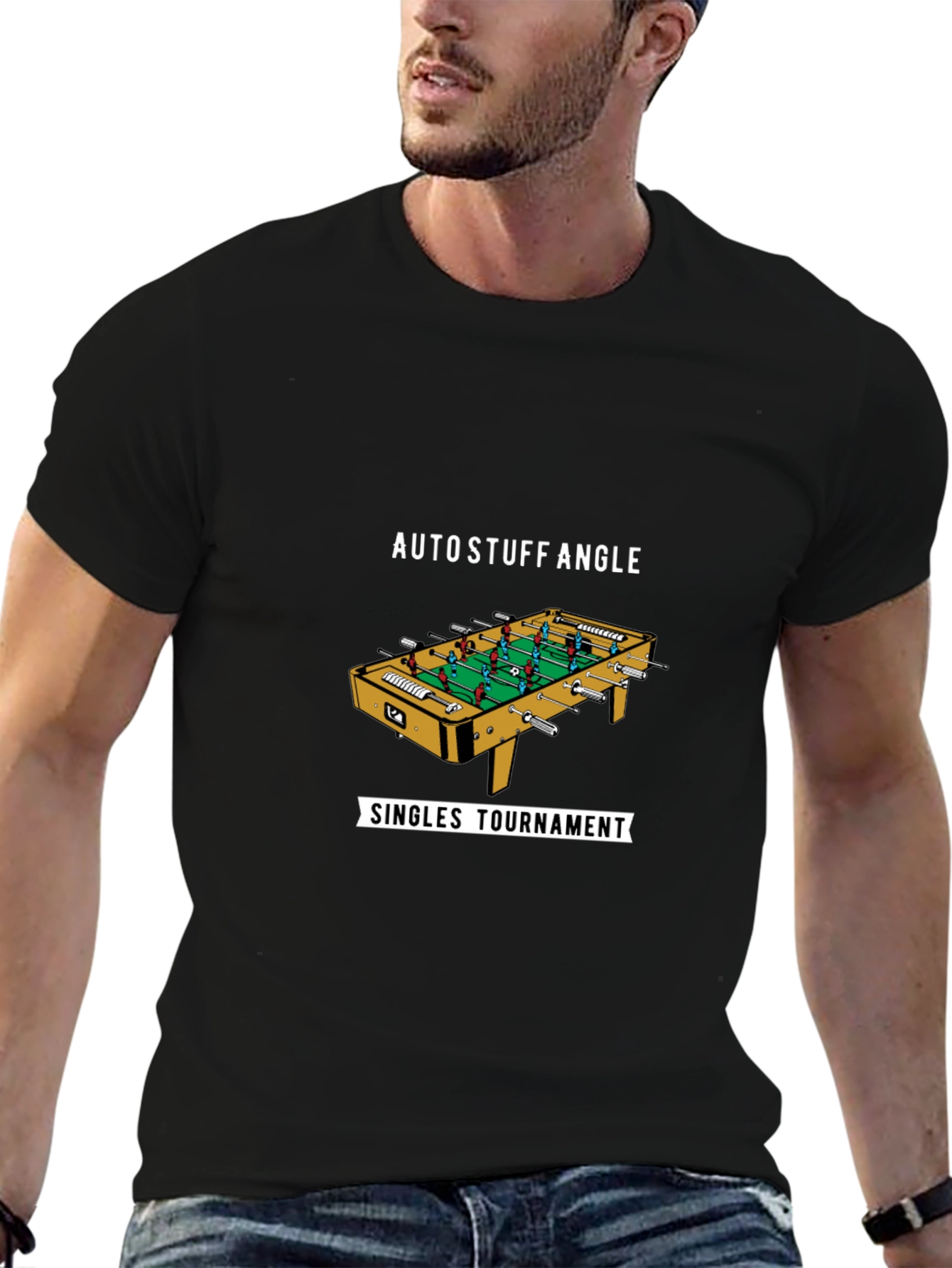 Foosball Singles Tournament Graphic Tee
