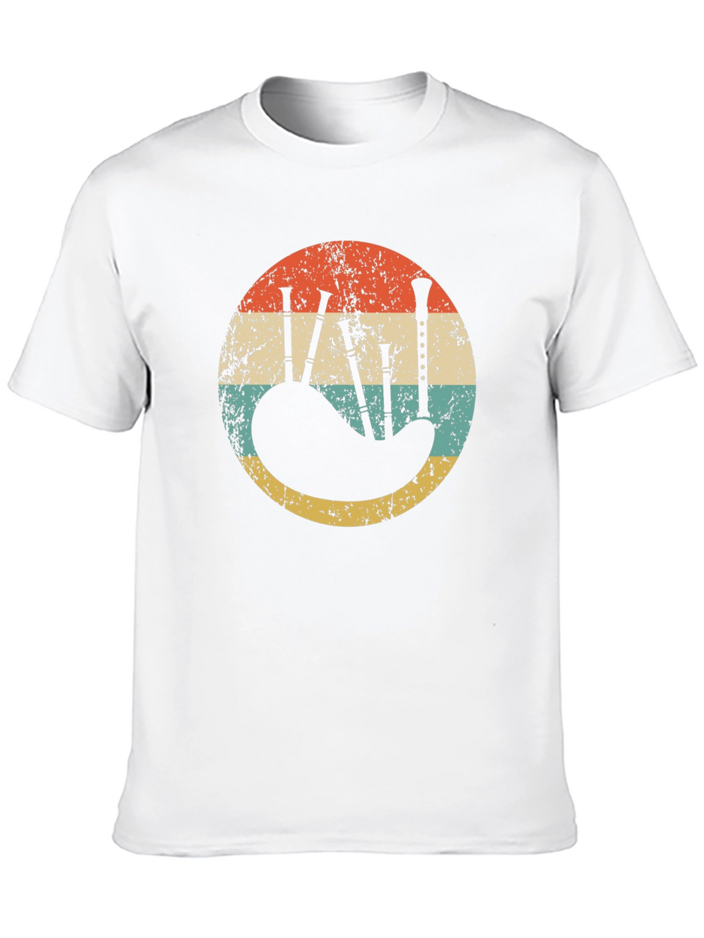 Vintage Bagpipe T-Shirt