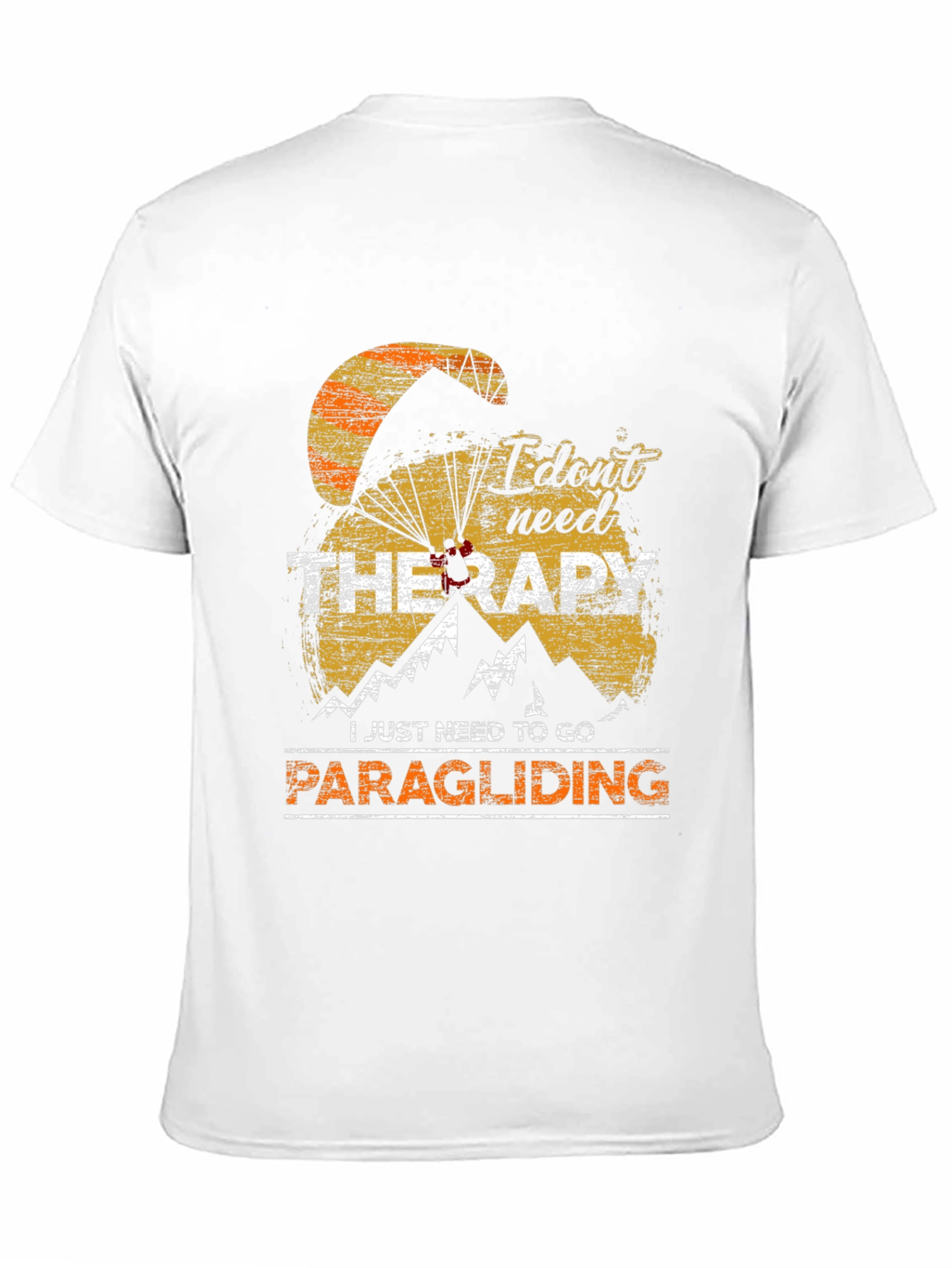 Paragliding Therapy T-Shirt: Adventure Awaits