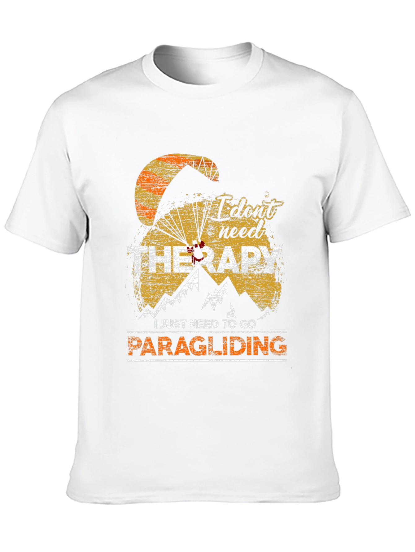 Paragliding Therapy T-Shirt: Adventure Awaits