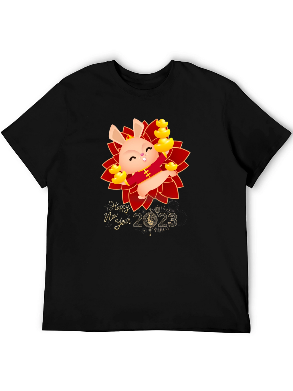 Happy New Year 2023 Rabbit T-Shirt