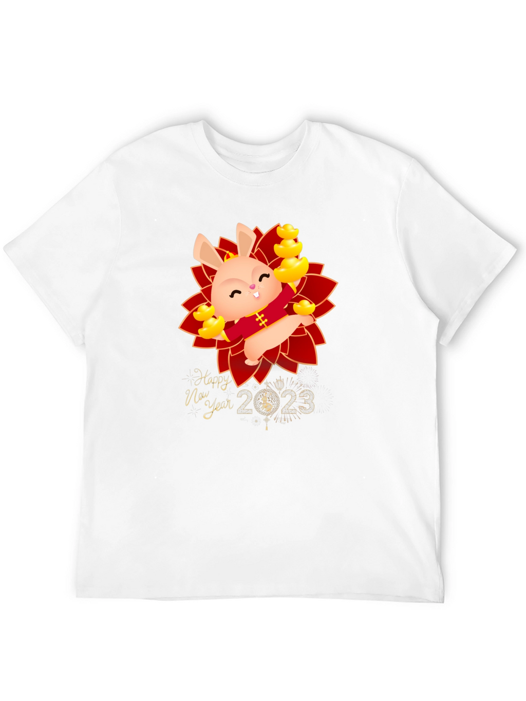 Happy New Year 2023 Rabbit T-Shirt