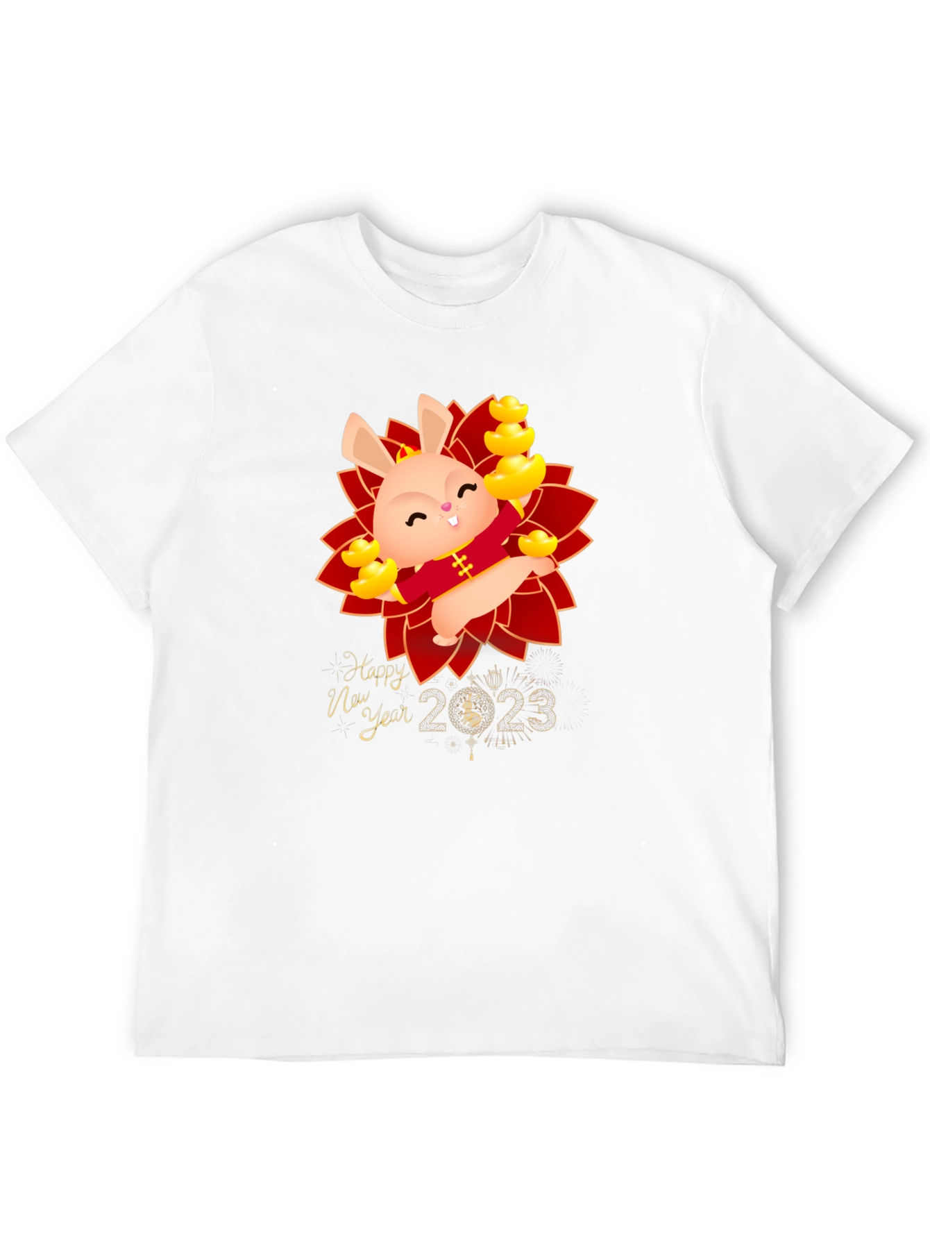 Happy New Year 2023 Rabbit T-Shirt
