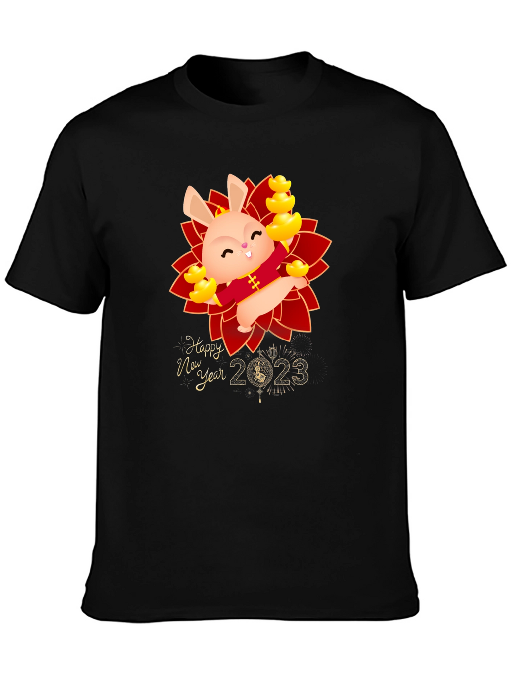 Happy New Year 2023 Rabbit T-Shirt