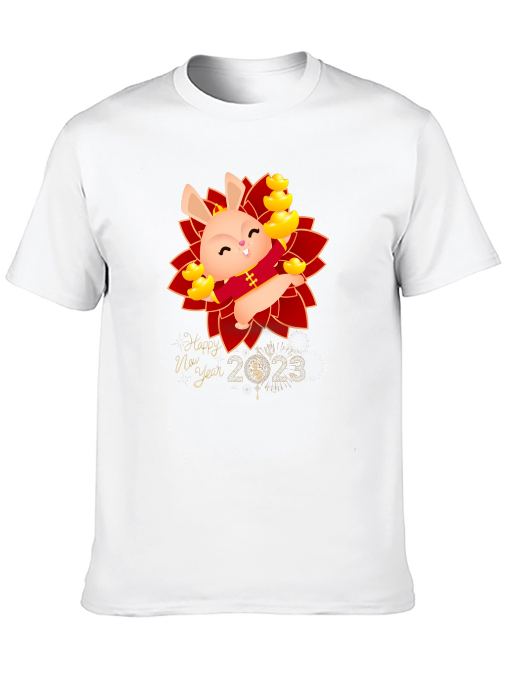 Happy New Year 2023 Rabbit T-Shirt