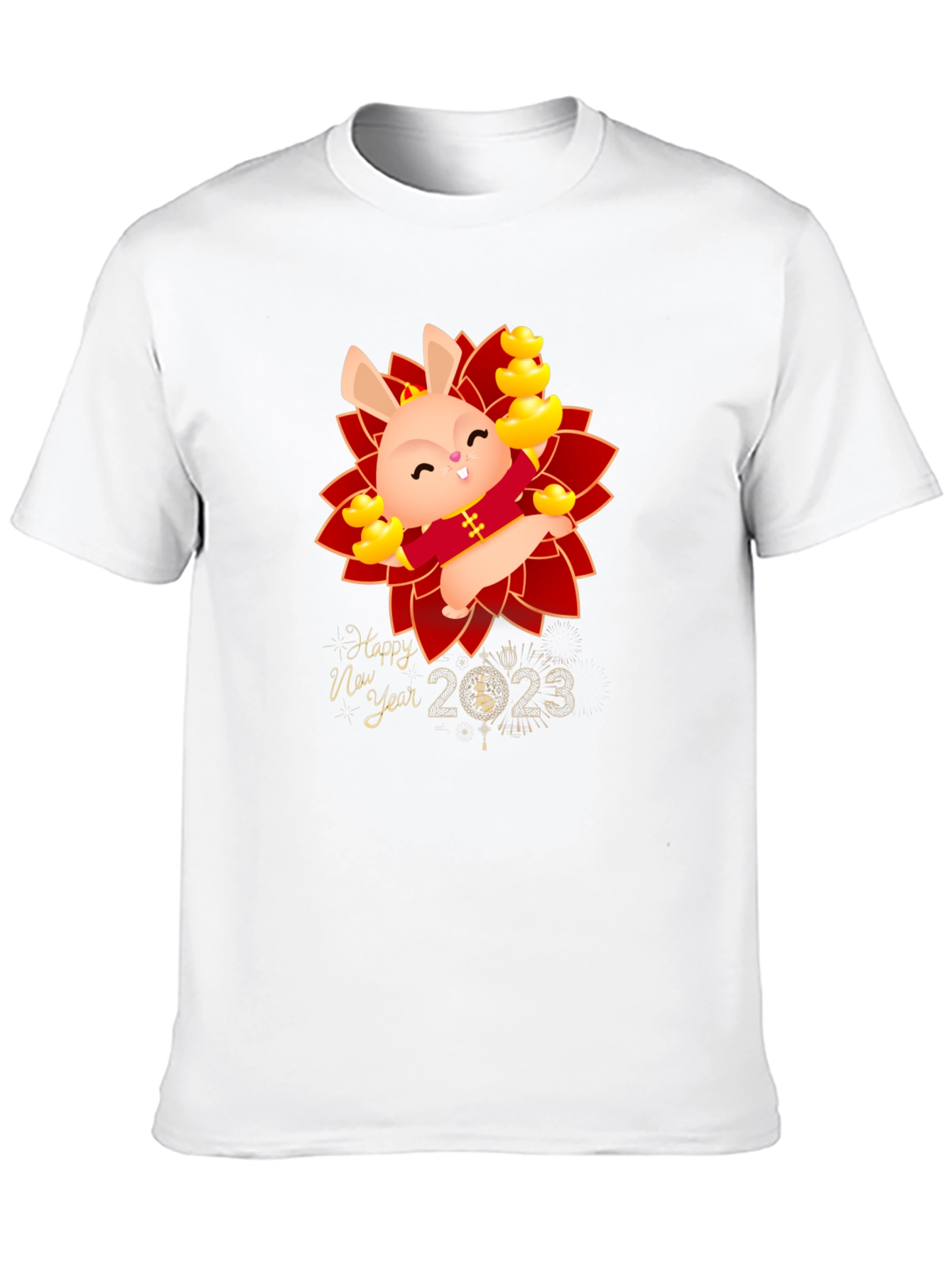 Happy New Year 2023 Rabbit T-Shirt