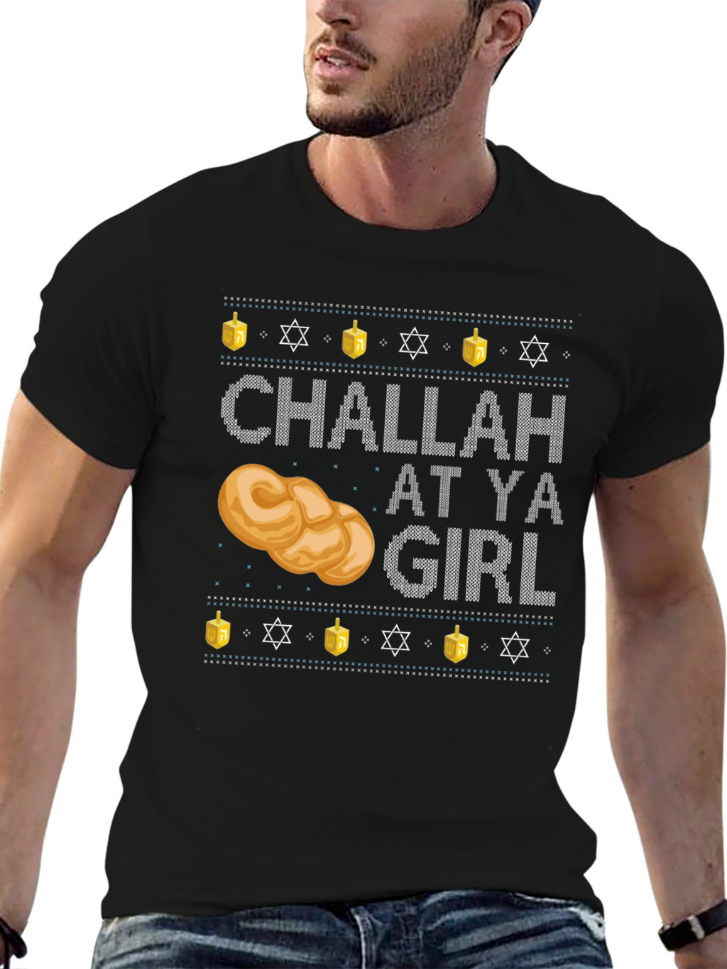 Challah at Ya Girl Hanukkah T-Shirt