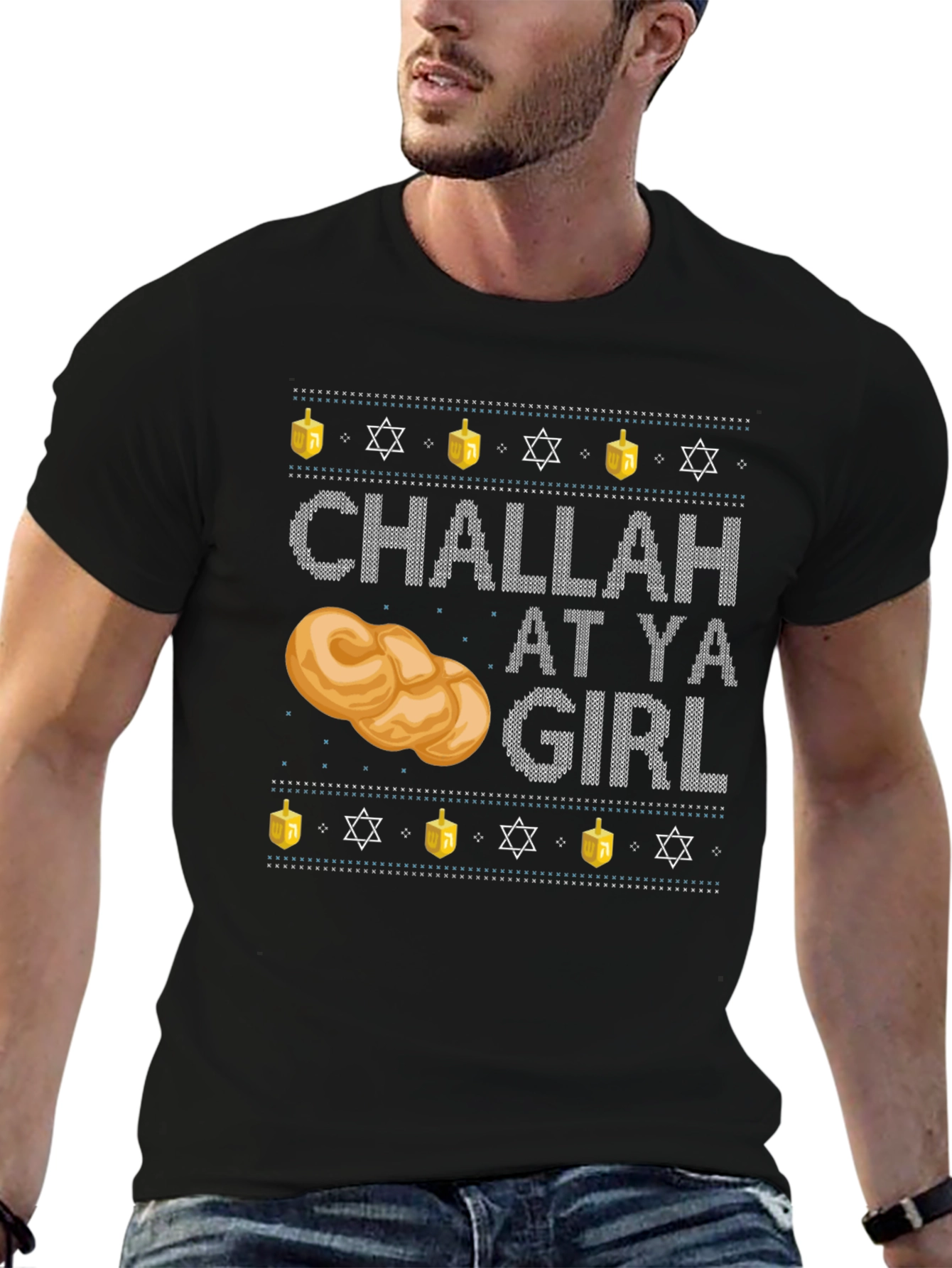 Challah at Ya Girl Hanukkah T-Shirt