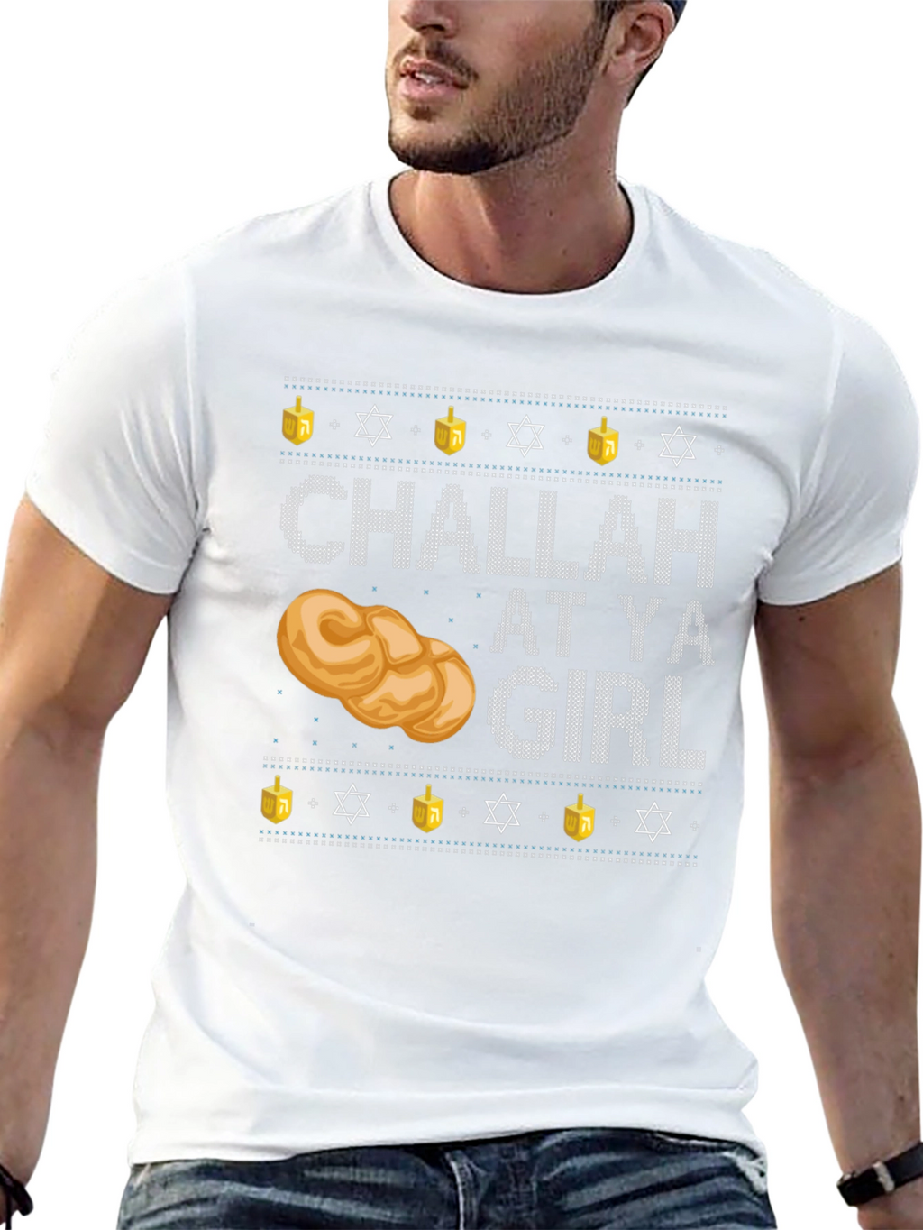 Challah at Ya Girl Hanukkah T-Shirt