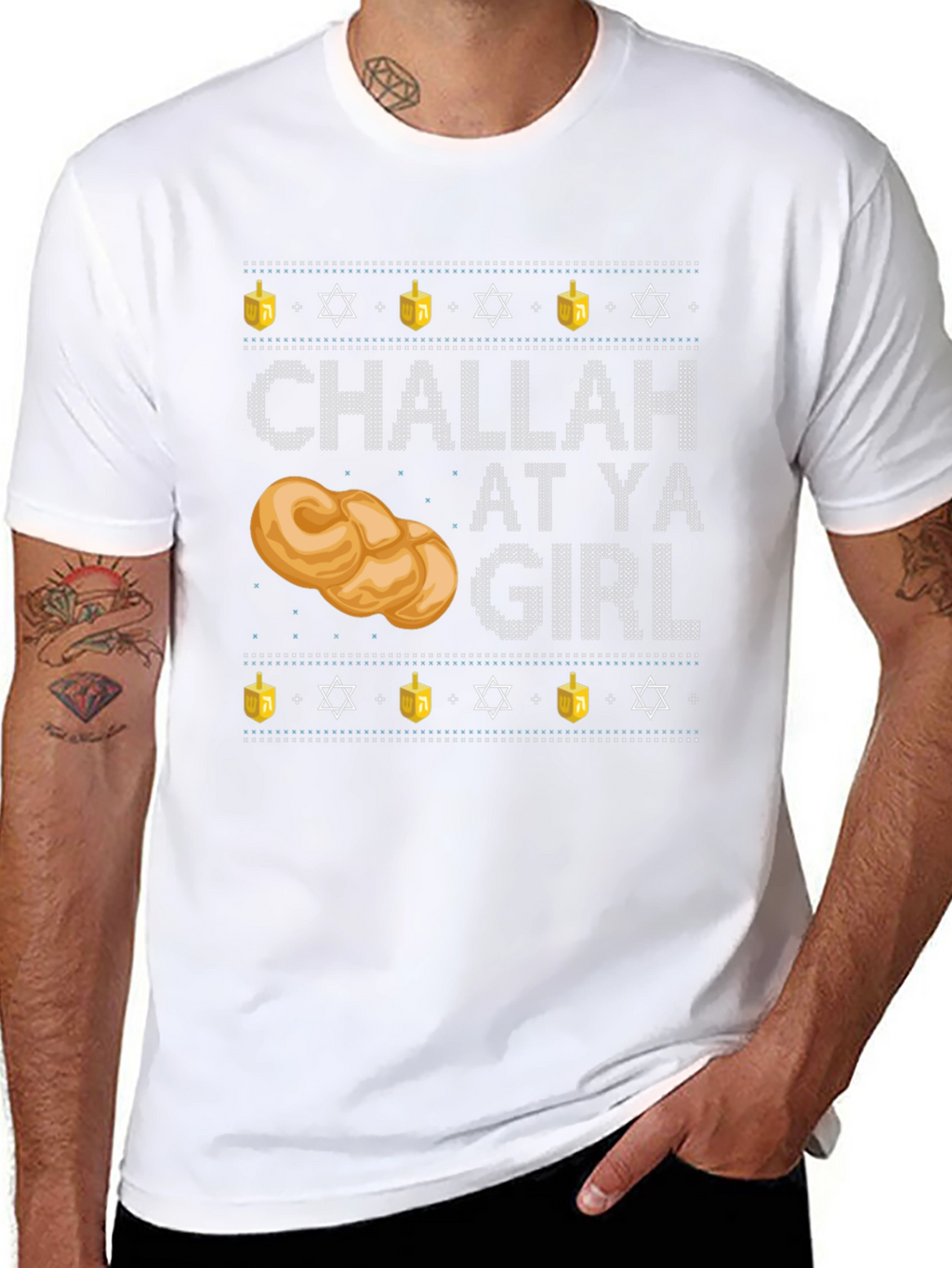 Challah at Ya Girl Hanukkah T-Shirt