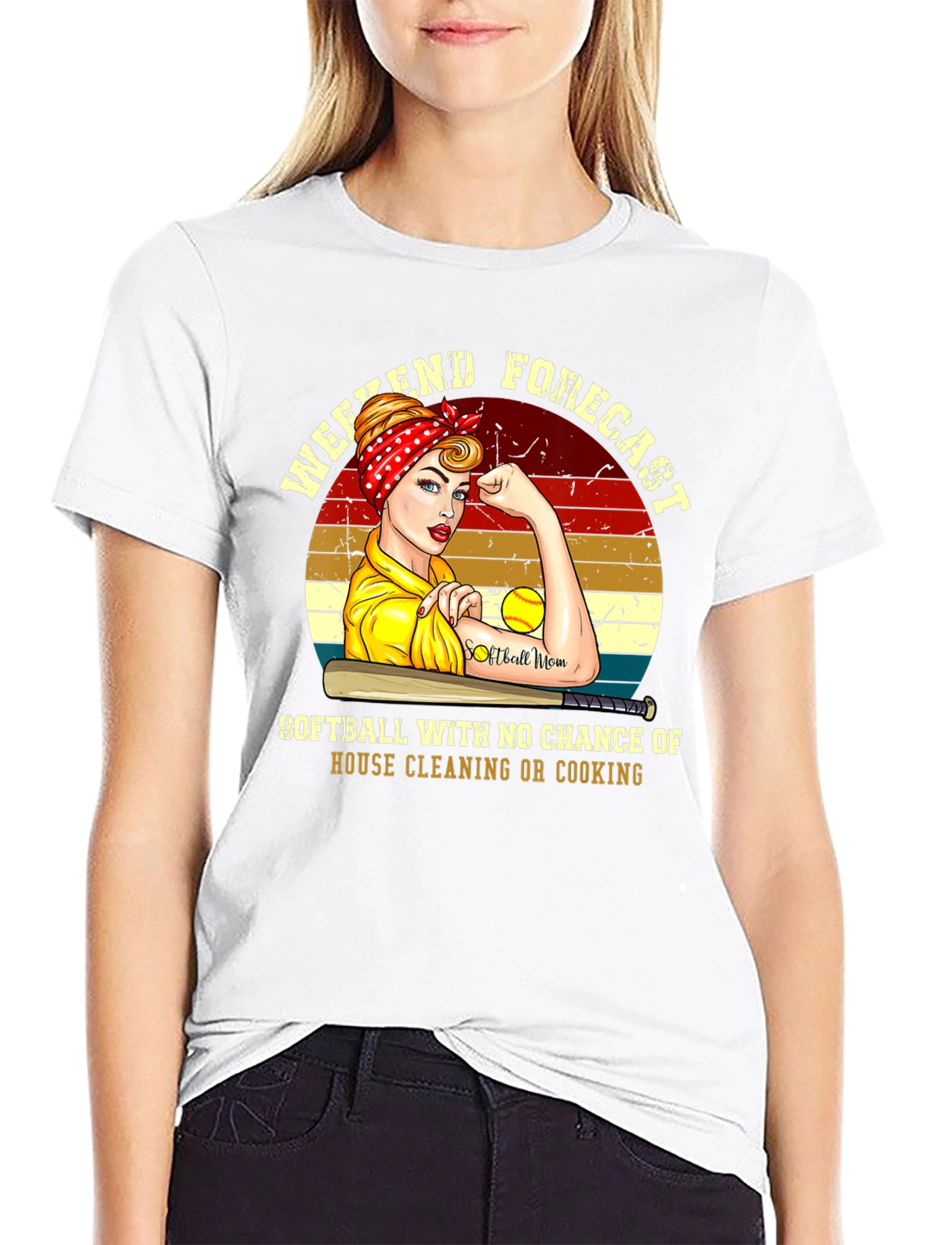 Weekend Softball Forecast T-Shirt