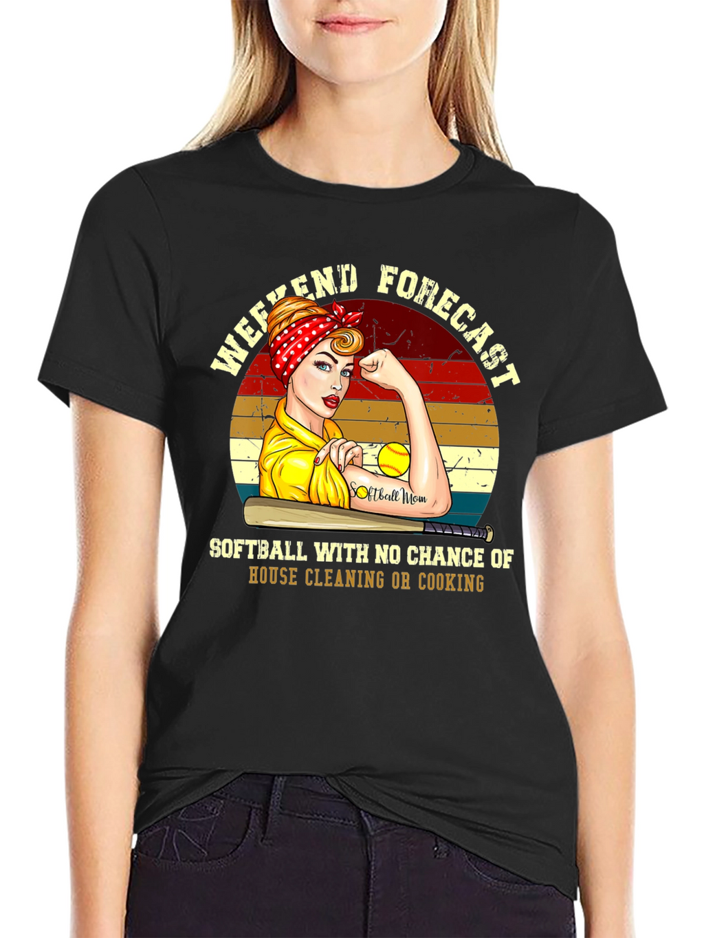 Weekend Softball Forecast T-Shirt