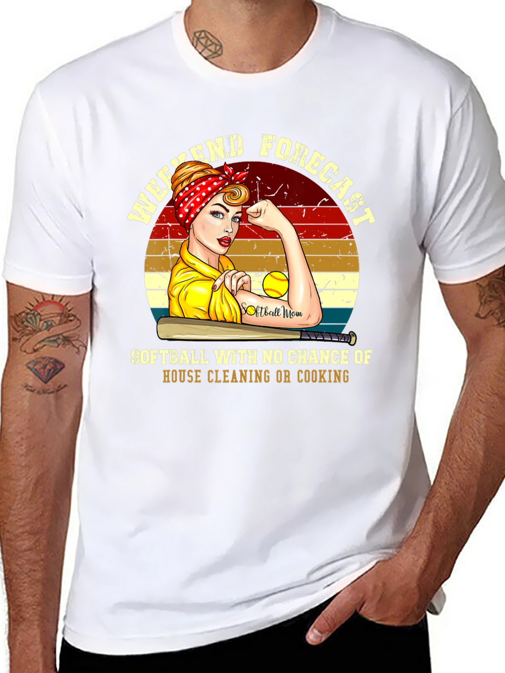 Weekend Softball Forecast T-Shirt