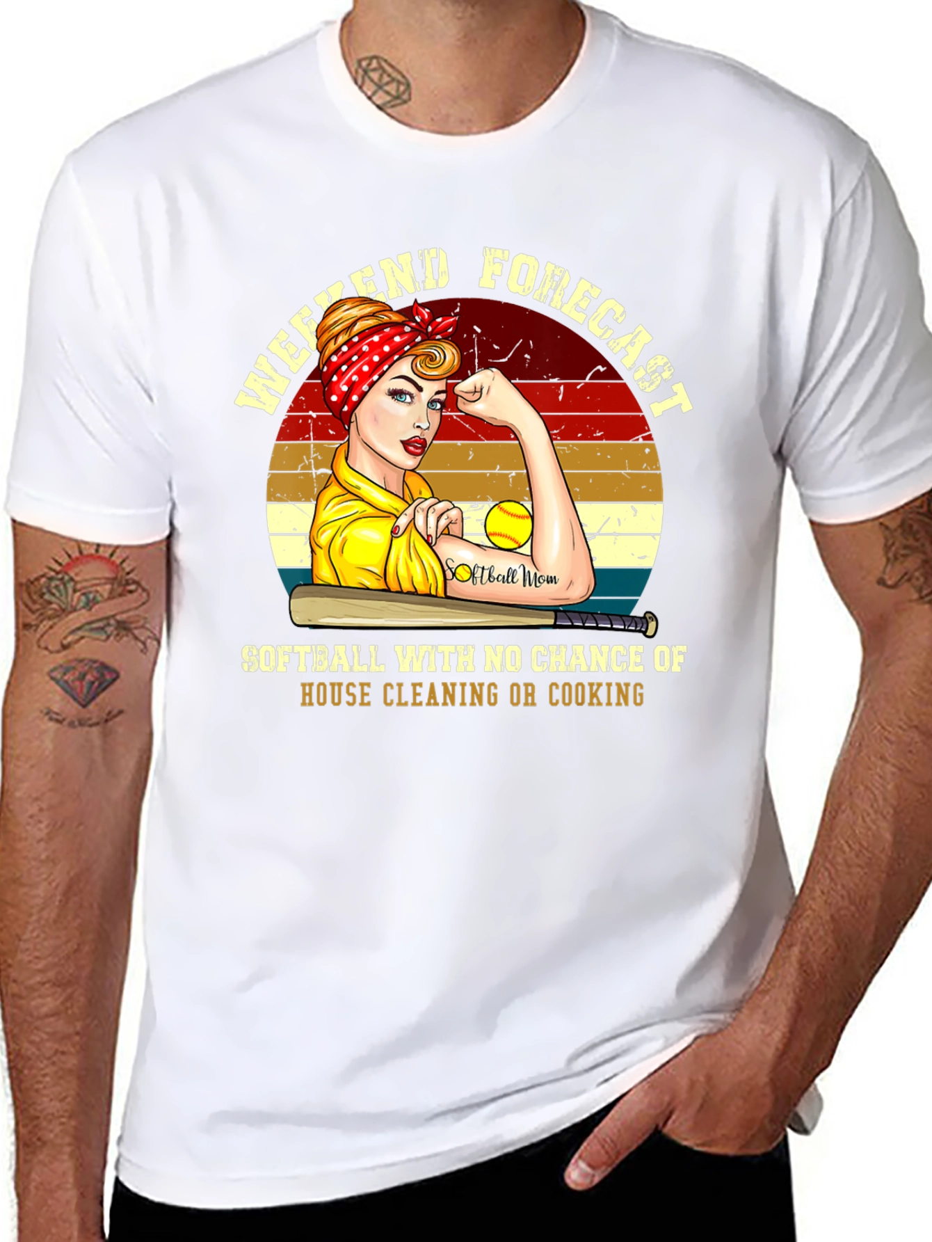 Weekend Softball Forecast T-Shirt
