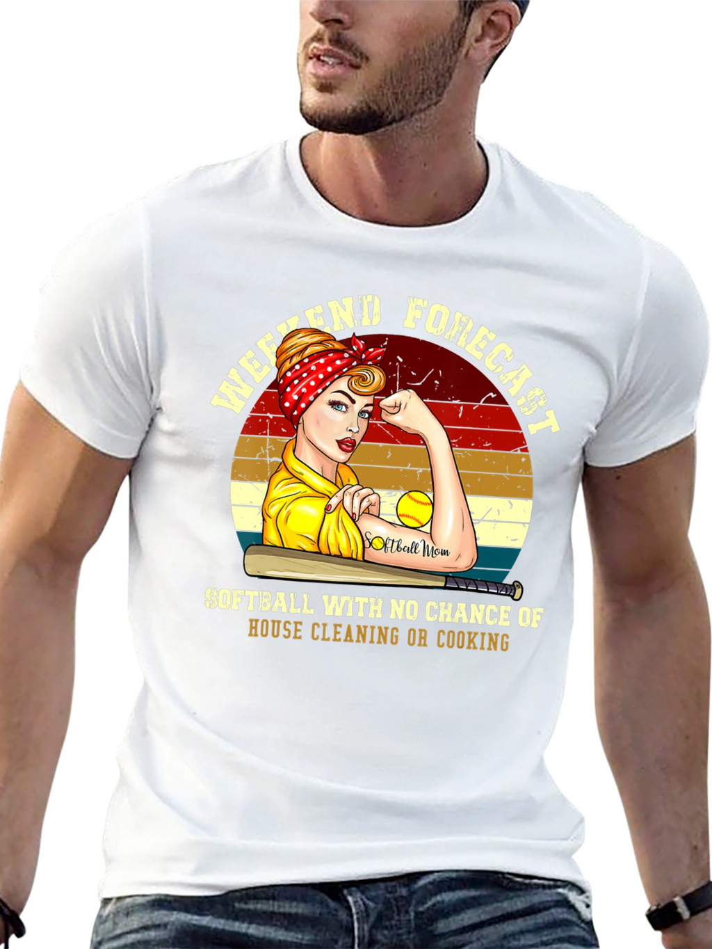 Weekend Softball Forecast T-Shirt