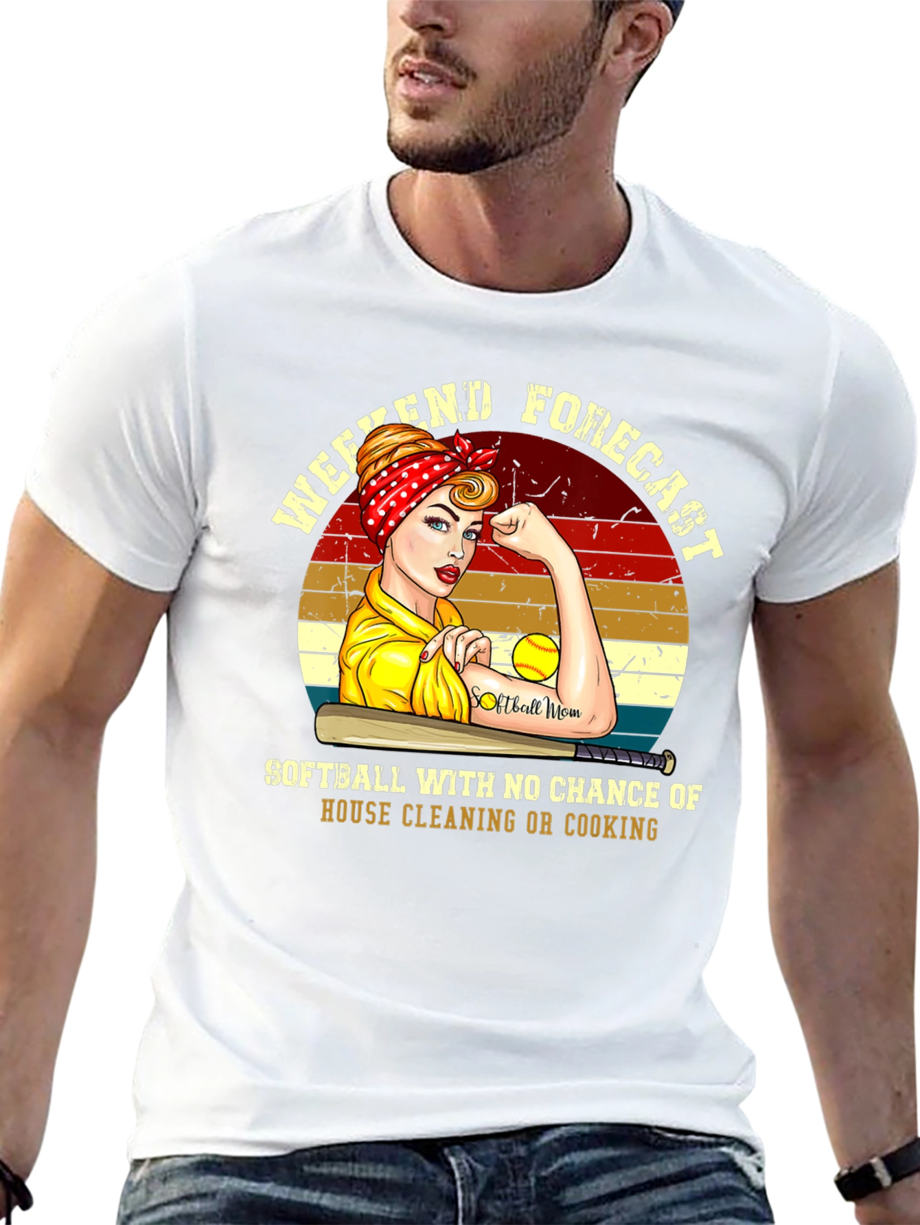 Weekend Softball Forecast T-Shirt