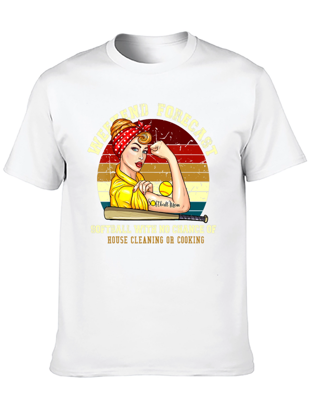 Weekend Softball Forecast T-Shirt