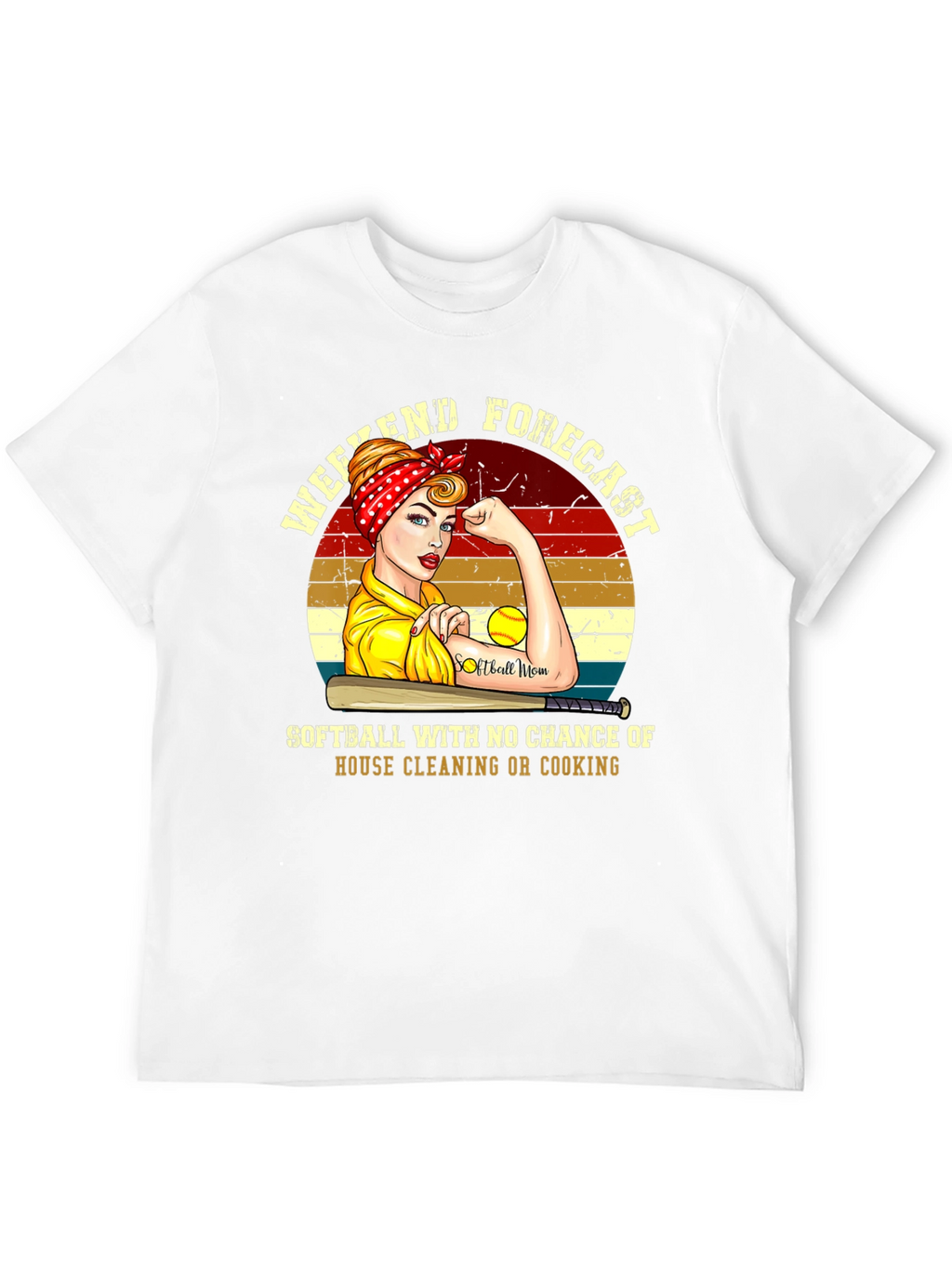 Weekend Softball Forecast T-Shirt