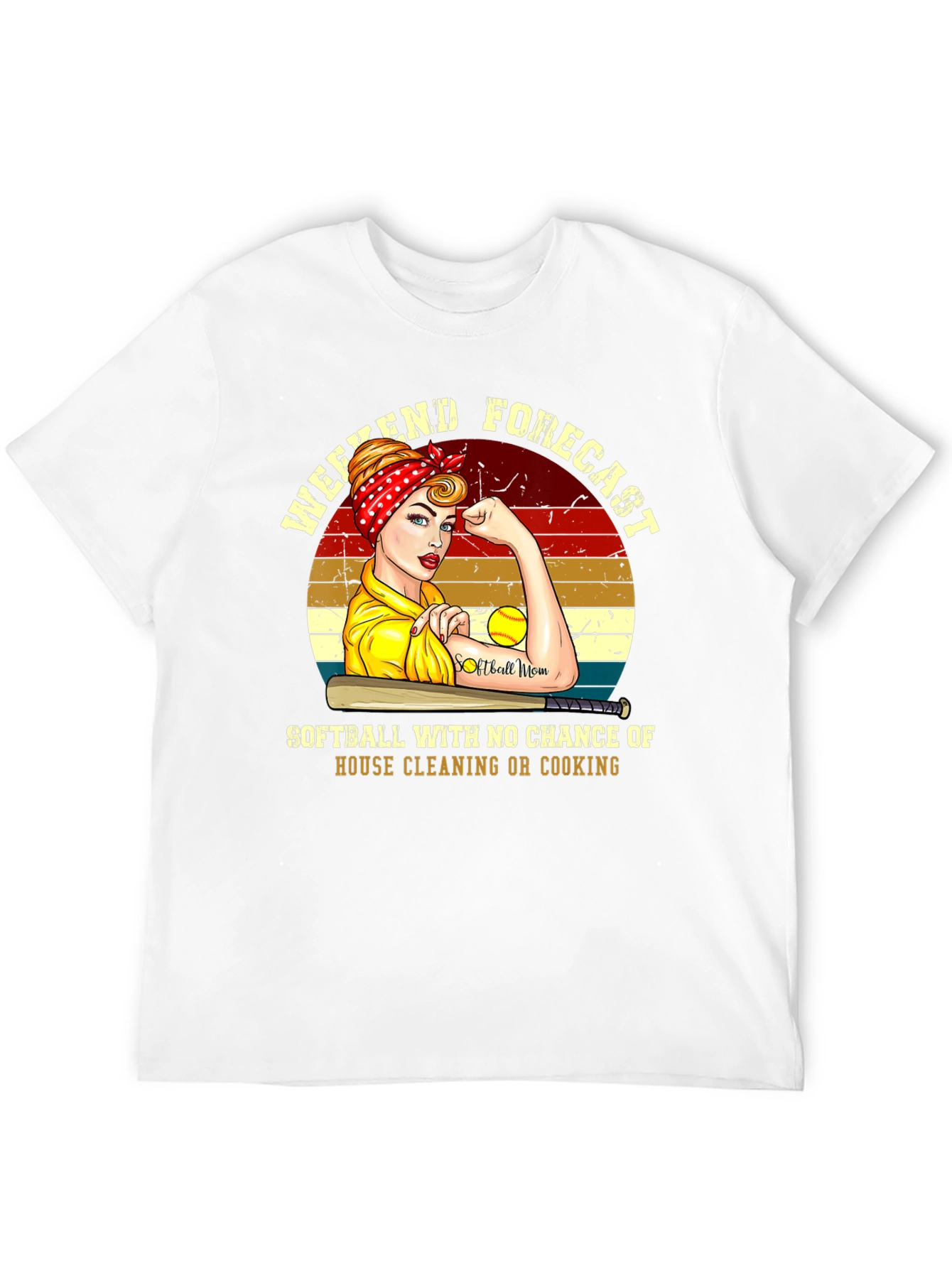 Weekend Softball Forecast T-Shirt