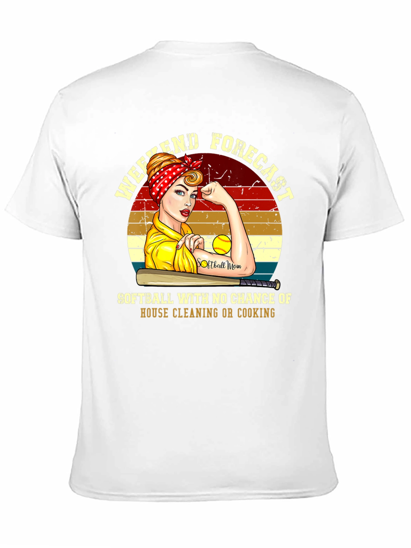 Weekend Softball Forecast T-Shirt