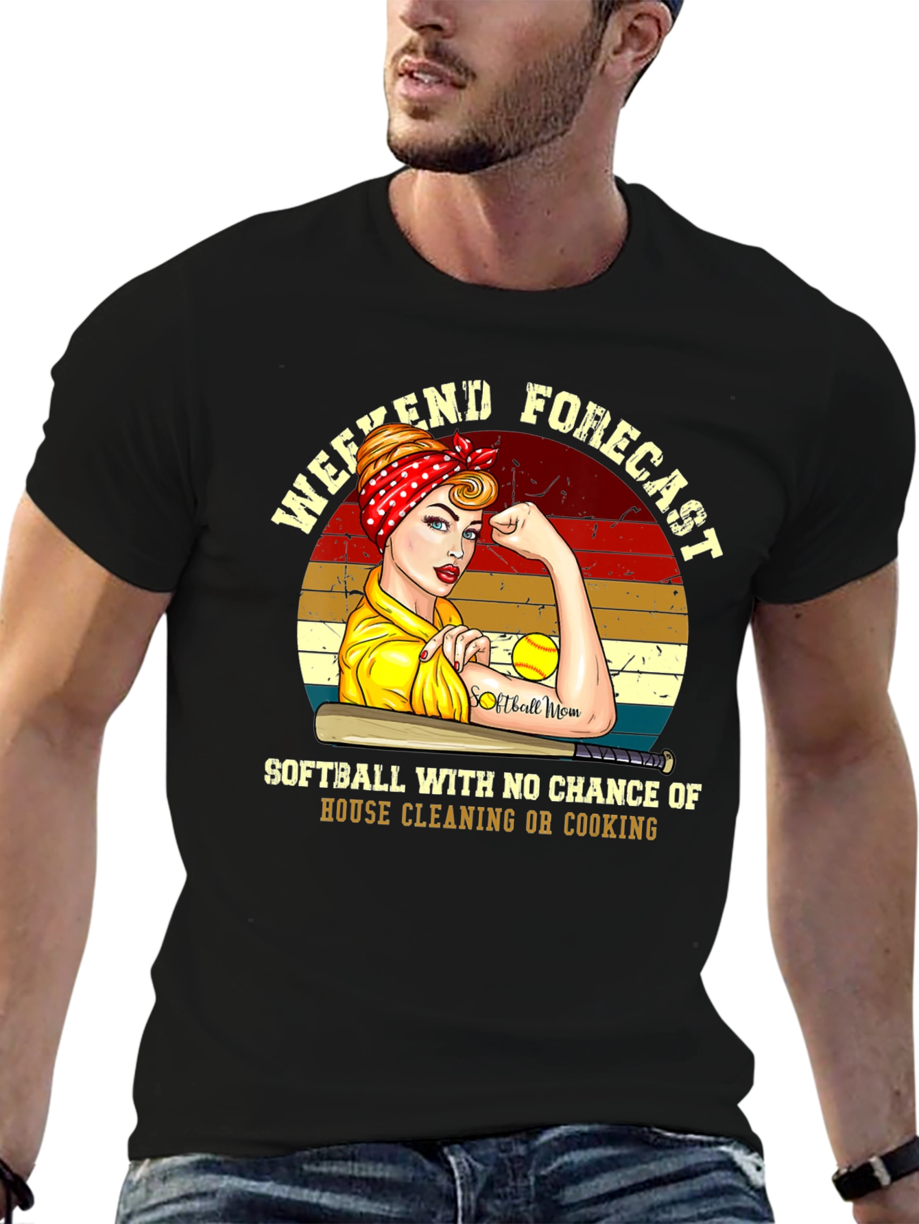 Weekend Softball Forecast T-Shirt