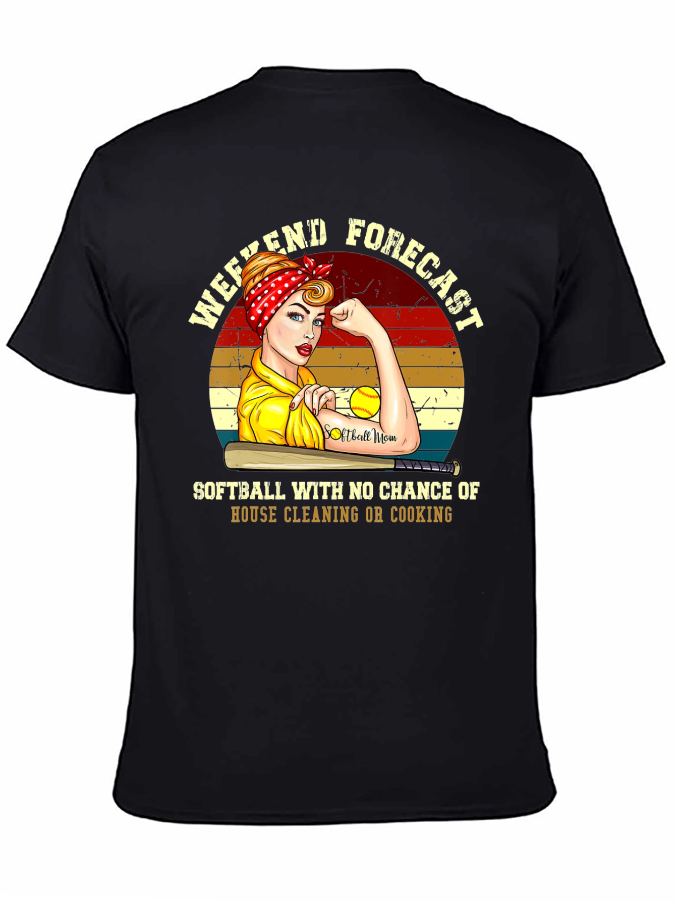 Weekend Softball Forecast T-Shirt