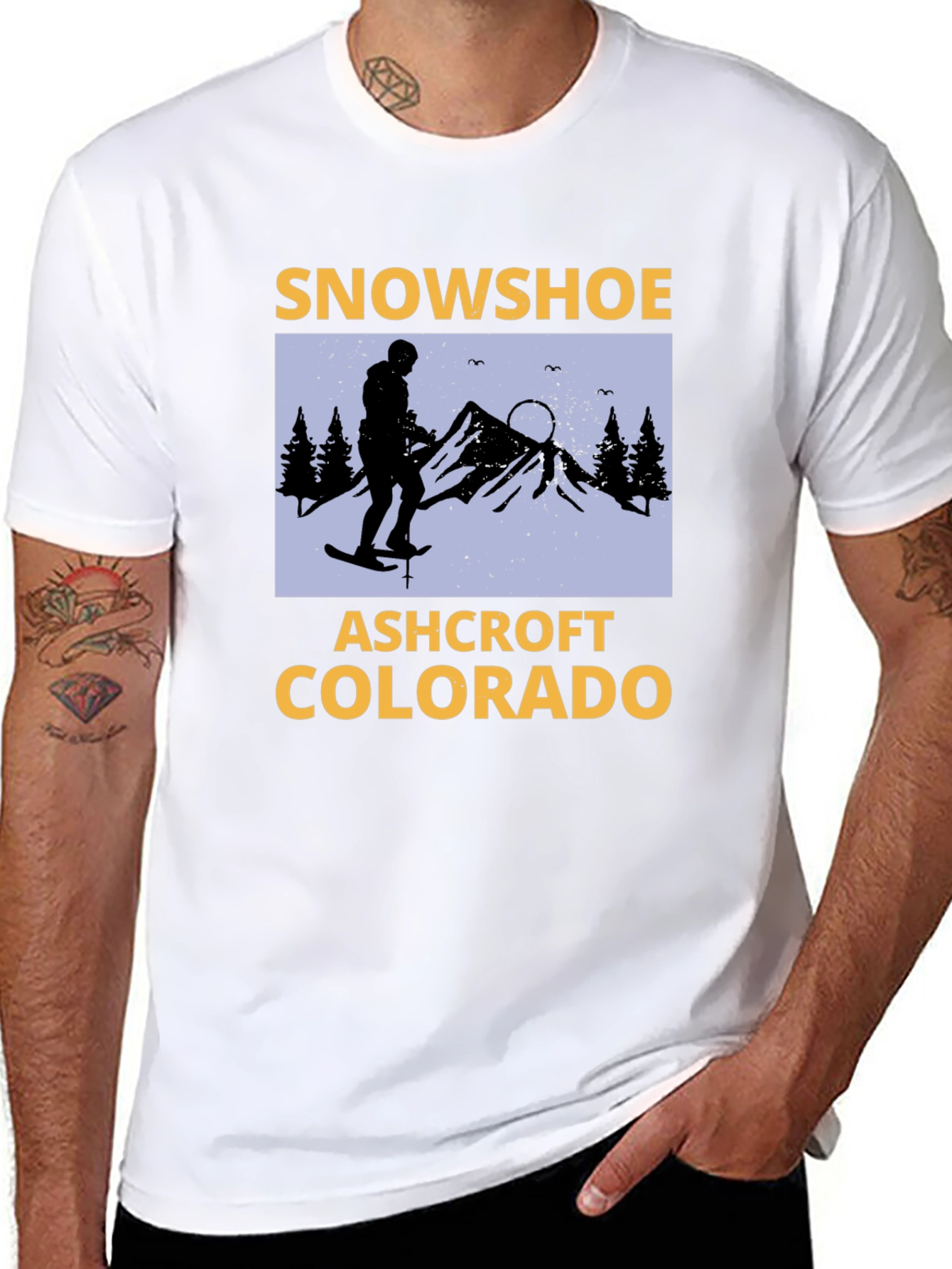 Snowshoe Ashcroft Colorado Graphic Tee