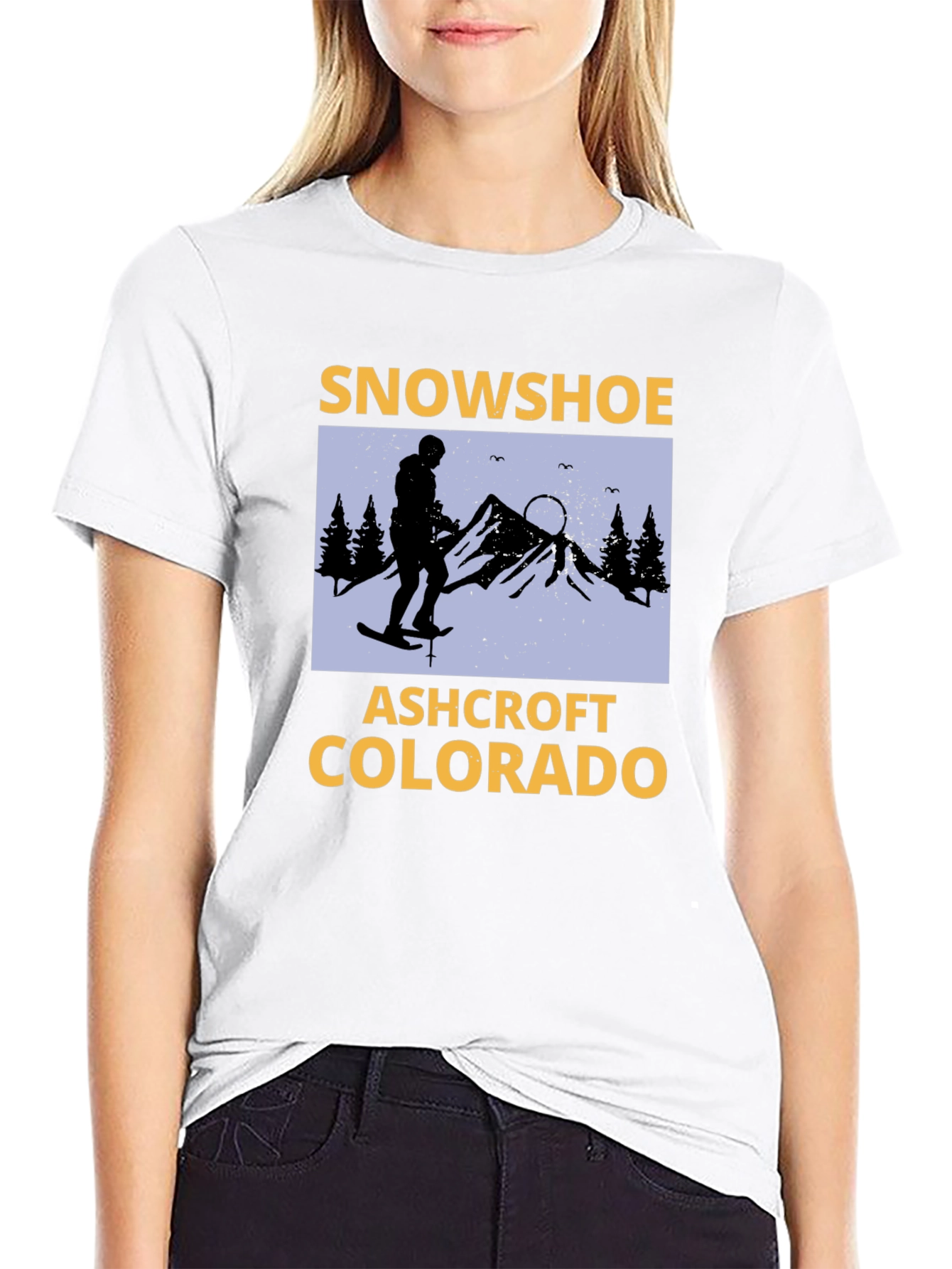 Snowshoe Ashcroft Colorado Graphic Tee