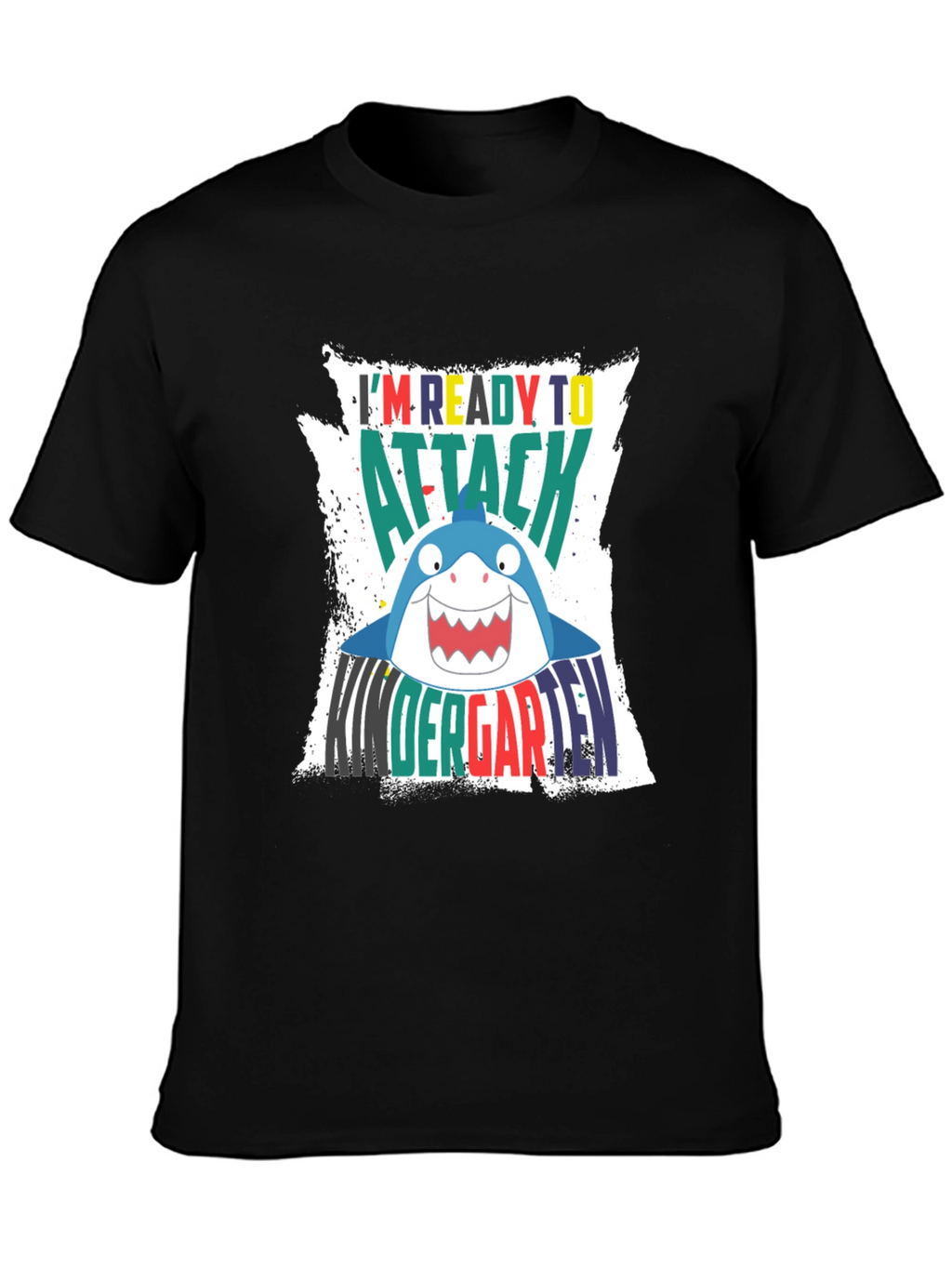 Ready to Attack Kindergarten Shark T-Shirt