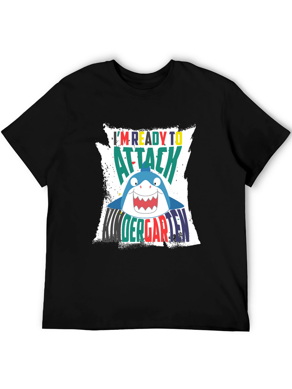 Ready to Attack Kindergarten Shark T-Shirt