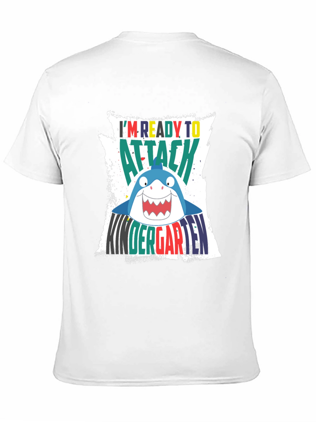 Ready to Attack Kindergarten Shark T-Shirt