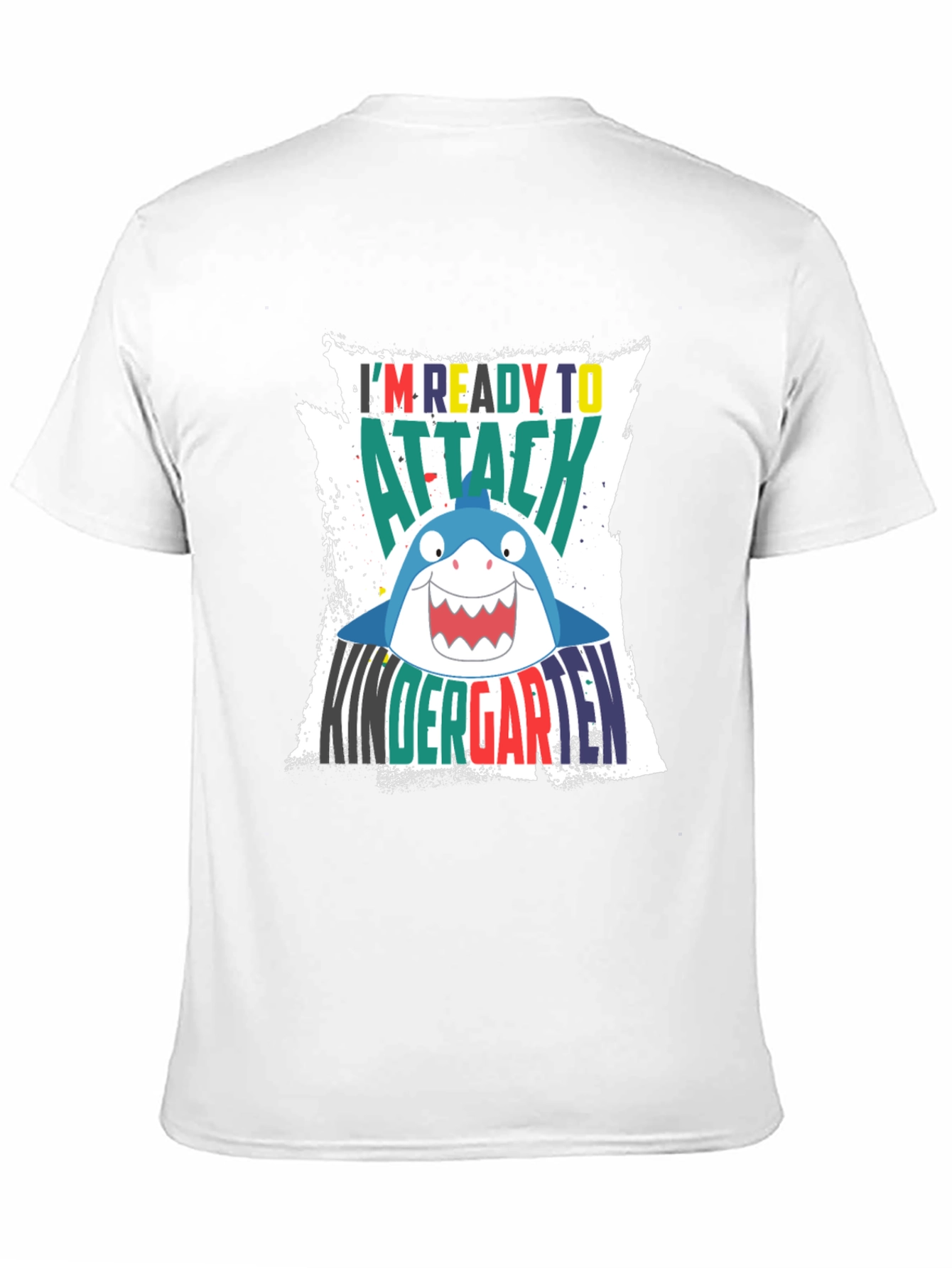 Ready to Attack Kindergarten Shark T-Shirt