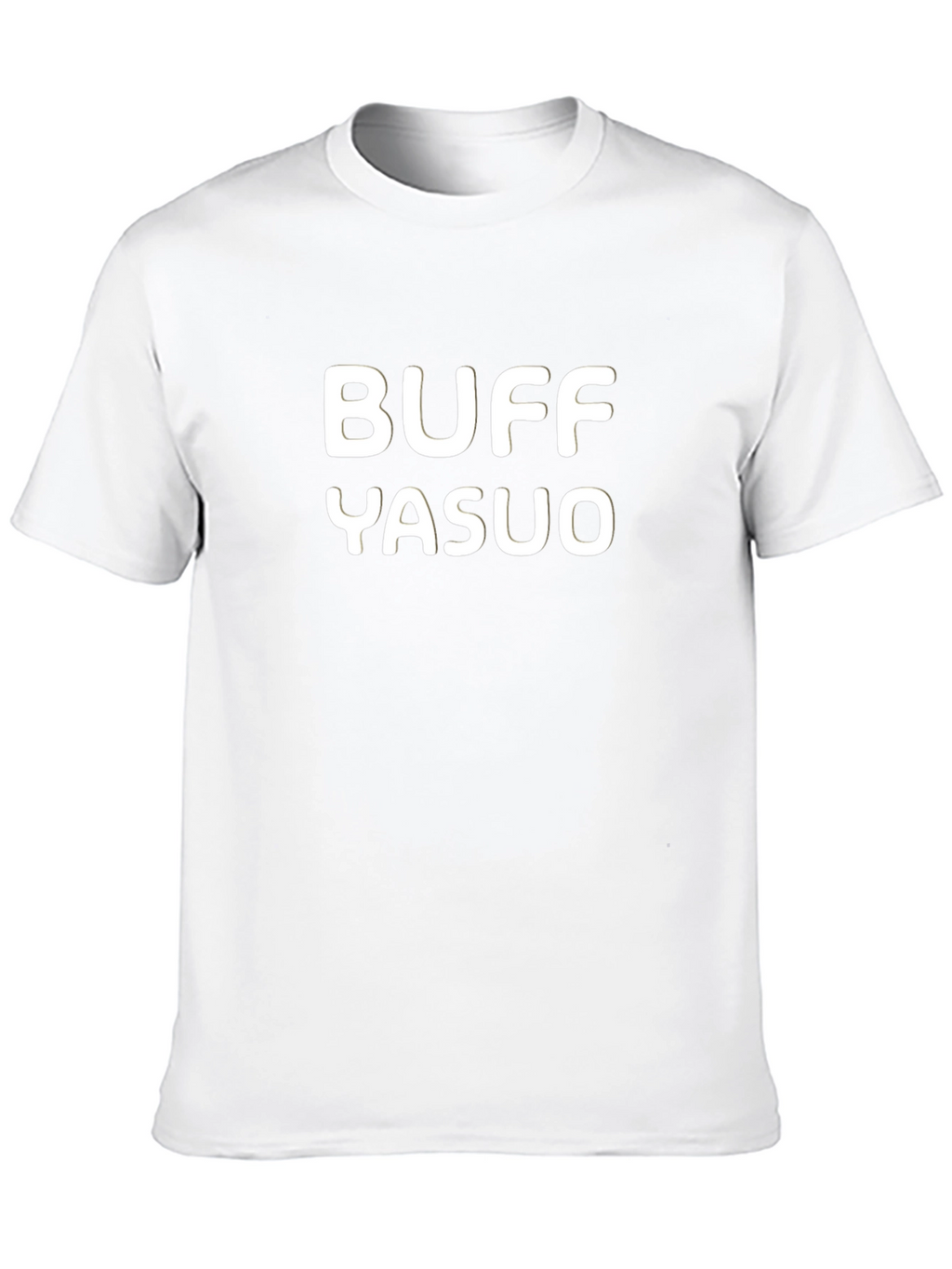 Buff Yasuo Black Graphic Tee