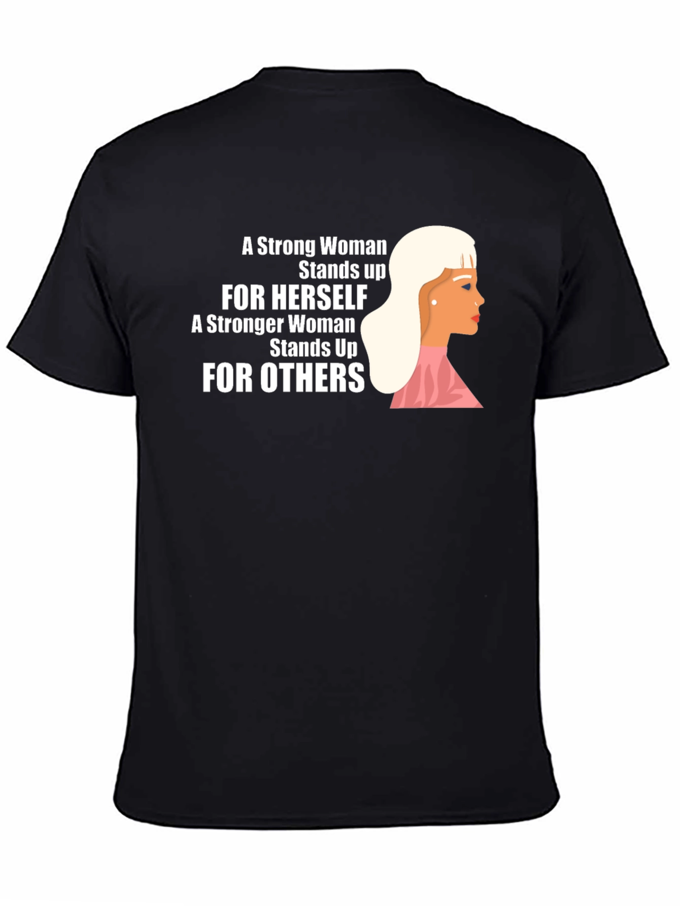 Empowering Womens Graphic Tee - Stand Up For Others